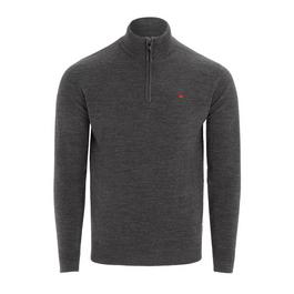 Lee Cooper Long Sleeve Quarter Zip Jumper