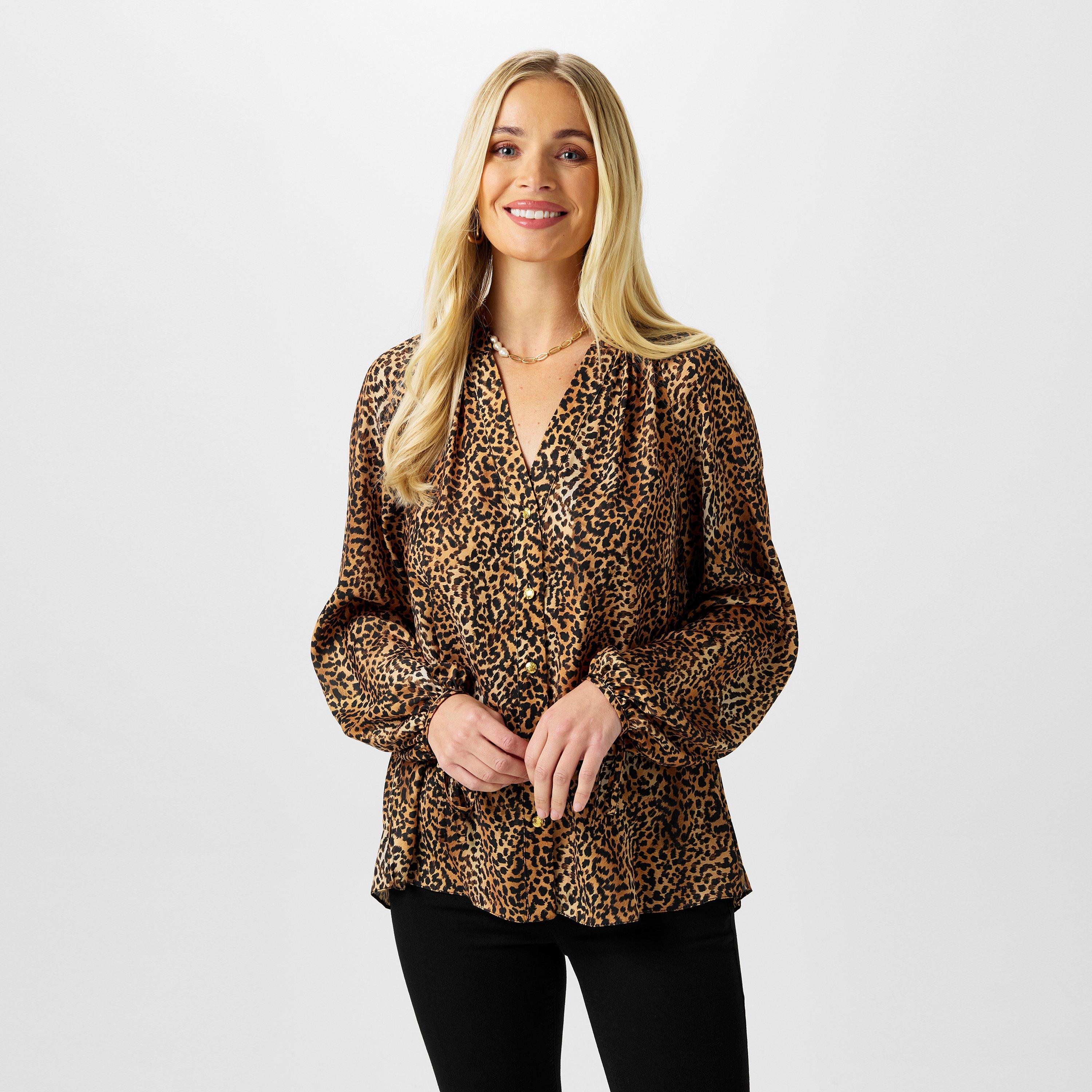 Mini Cheetah - Biba - Button Through Blouse - 1