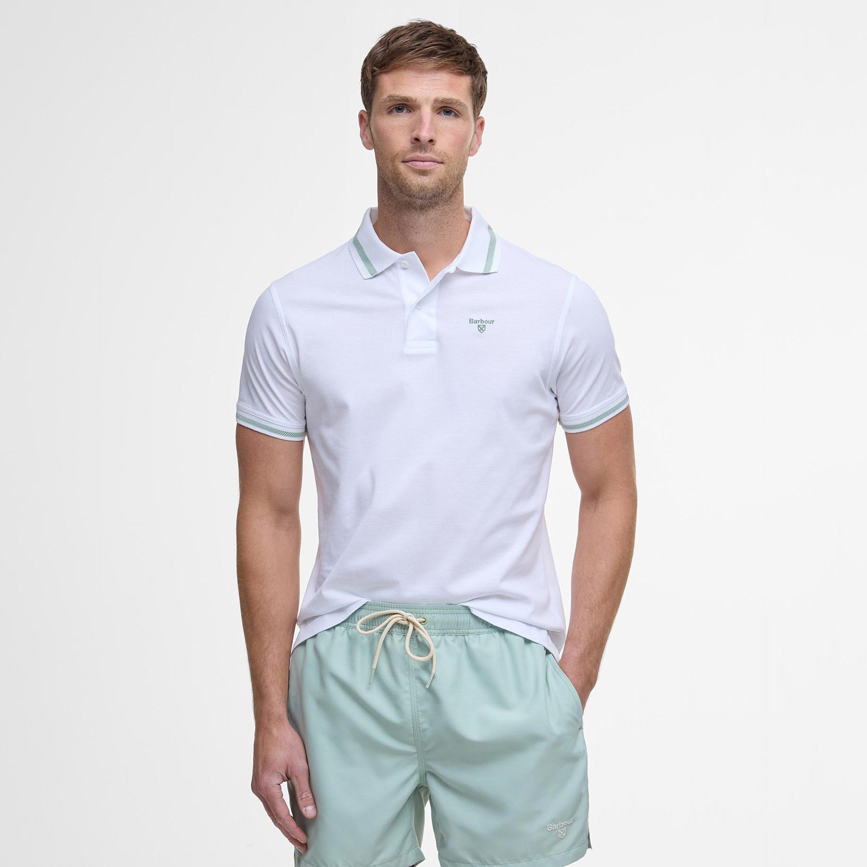 White - Barbour - Ferrybridge Polo Shirt - 2