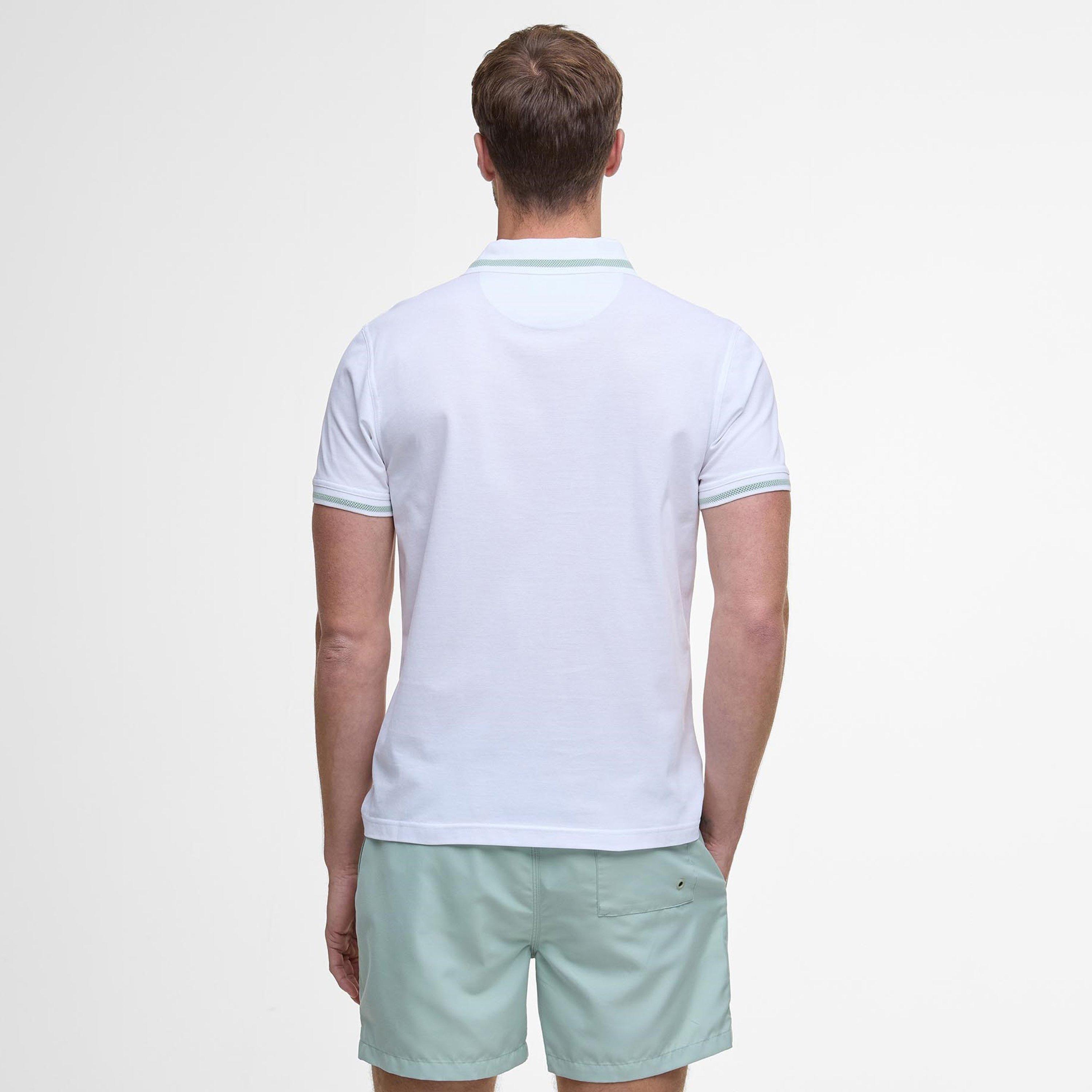 White - Barbour - Ferrybridge Polo Shirt - 3