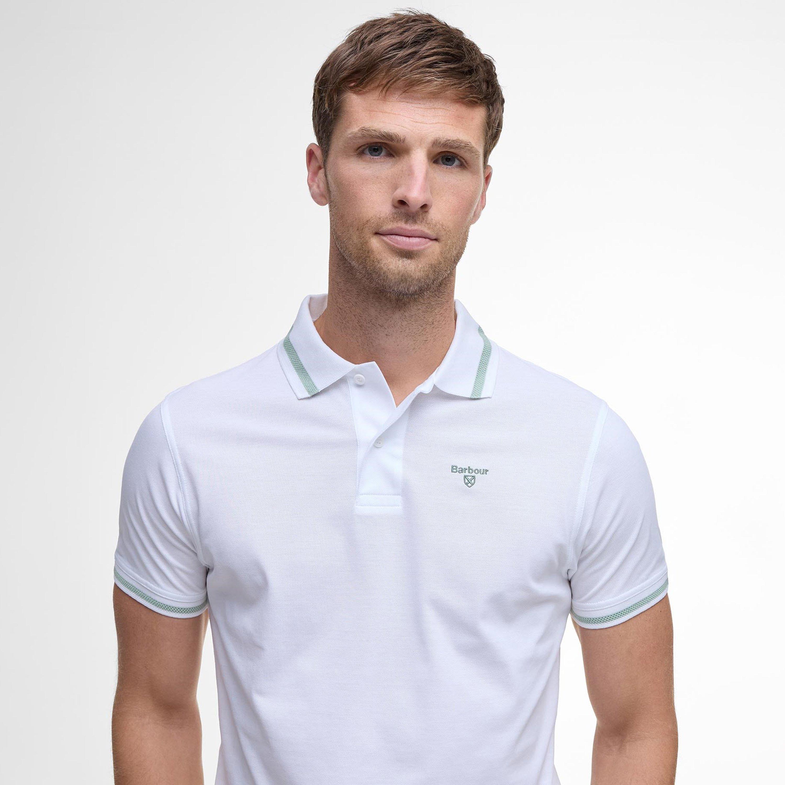 White - Barbour - Ferrybridge Polo Shirt - 4