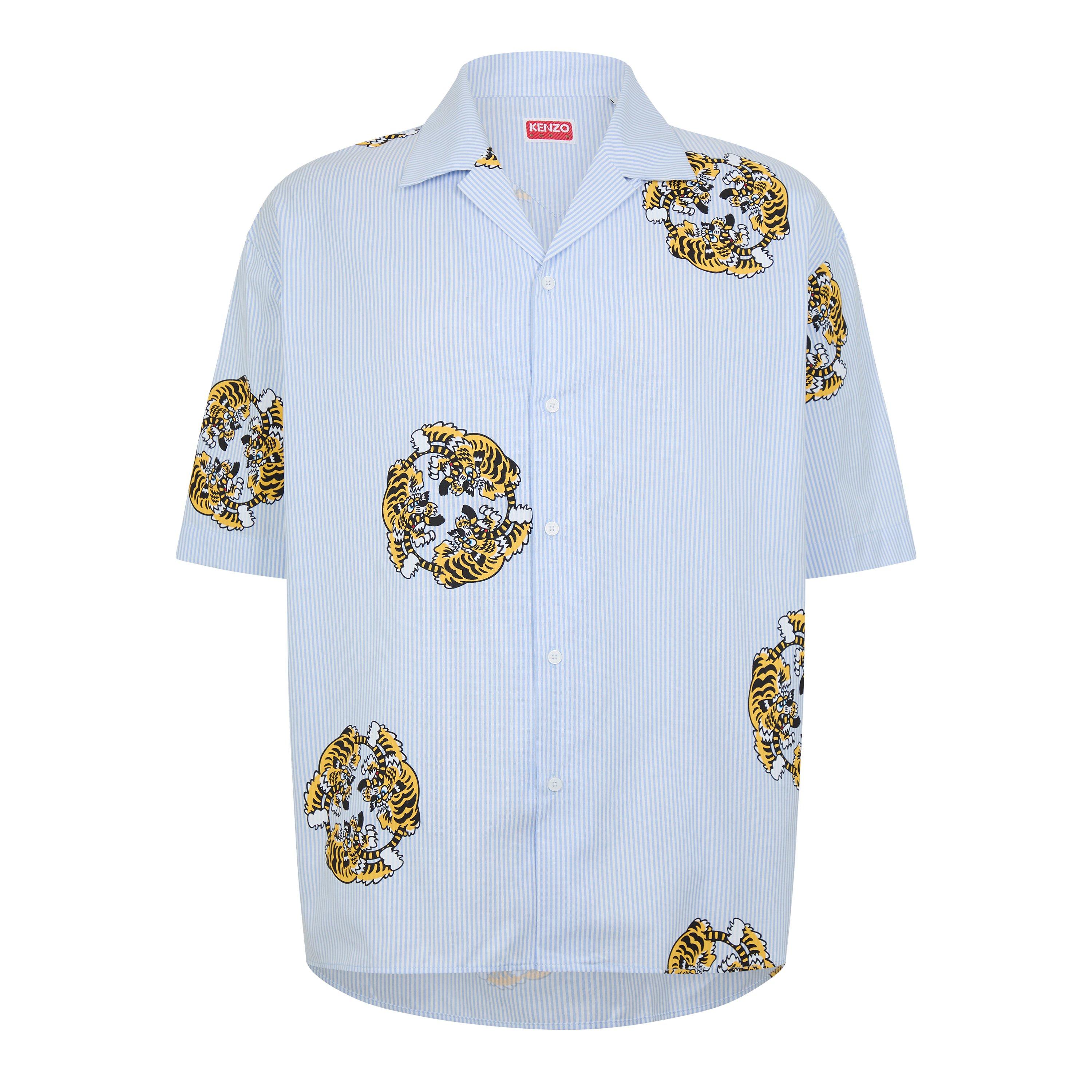 Kenzo Verdy Hawaiian Shirt - Blue - M