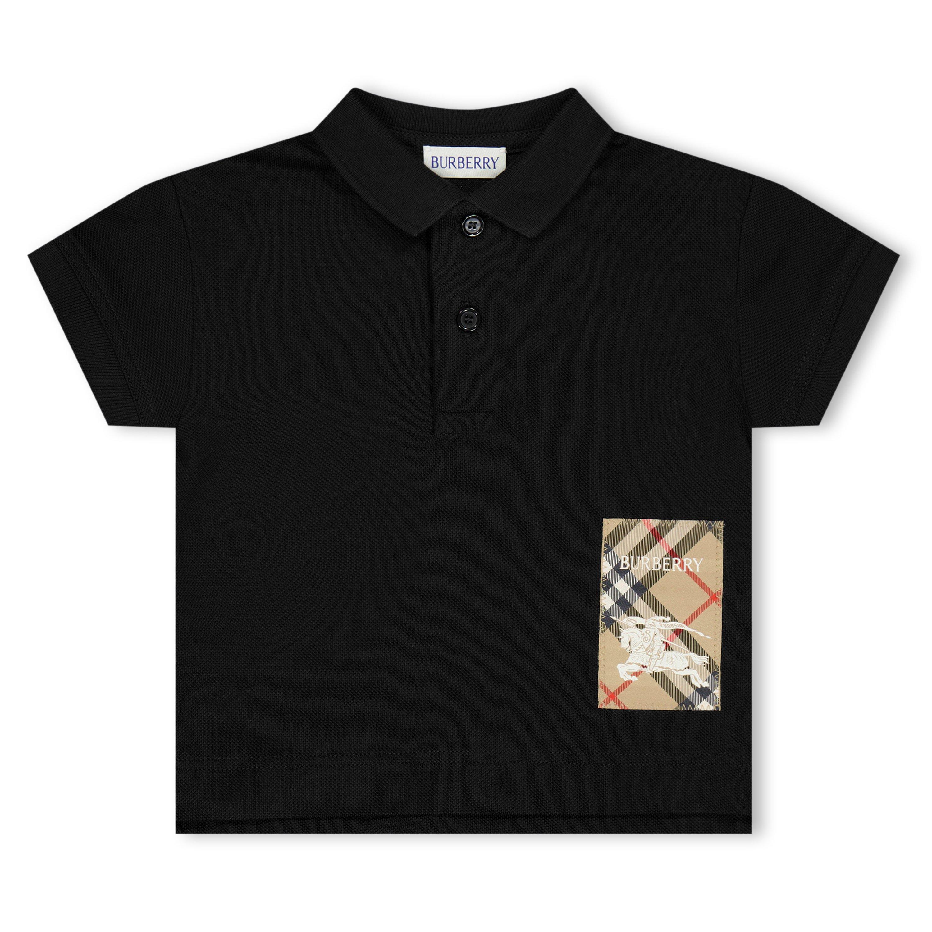 Black A1189 - Burberry - Ekd Polo Shirt Juniors - 1
