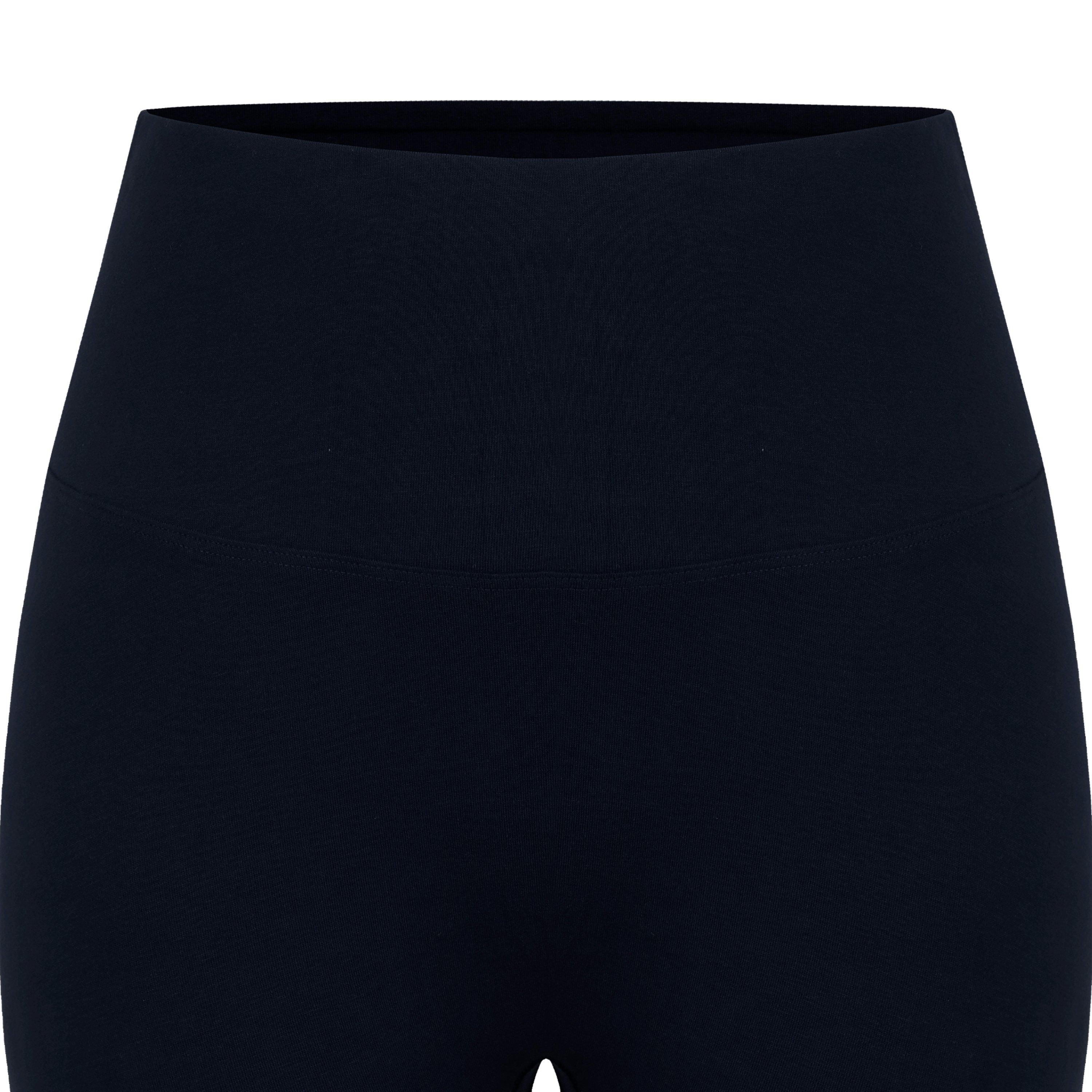 Zwart - Miso - High-Waisted Fleece Jogger Shorts - 3