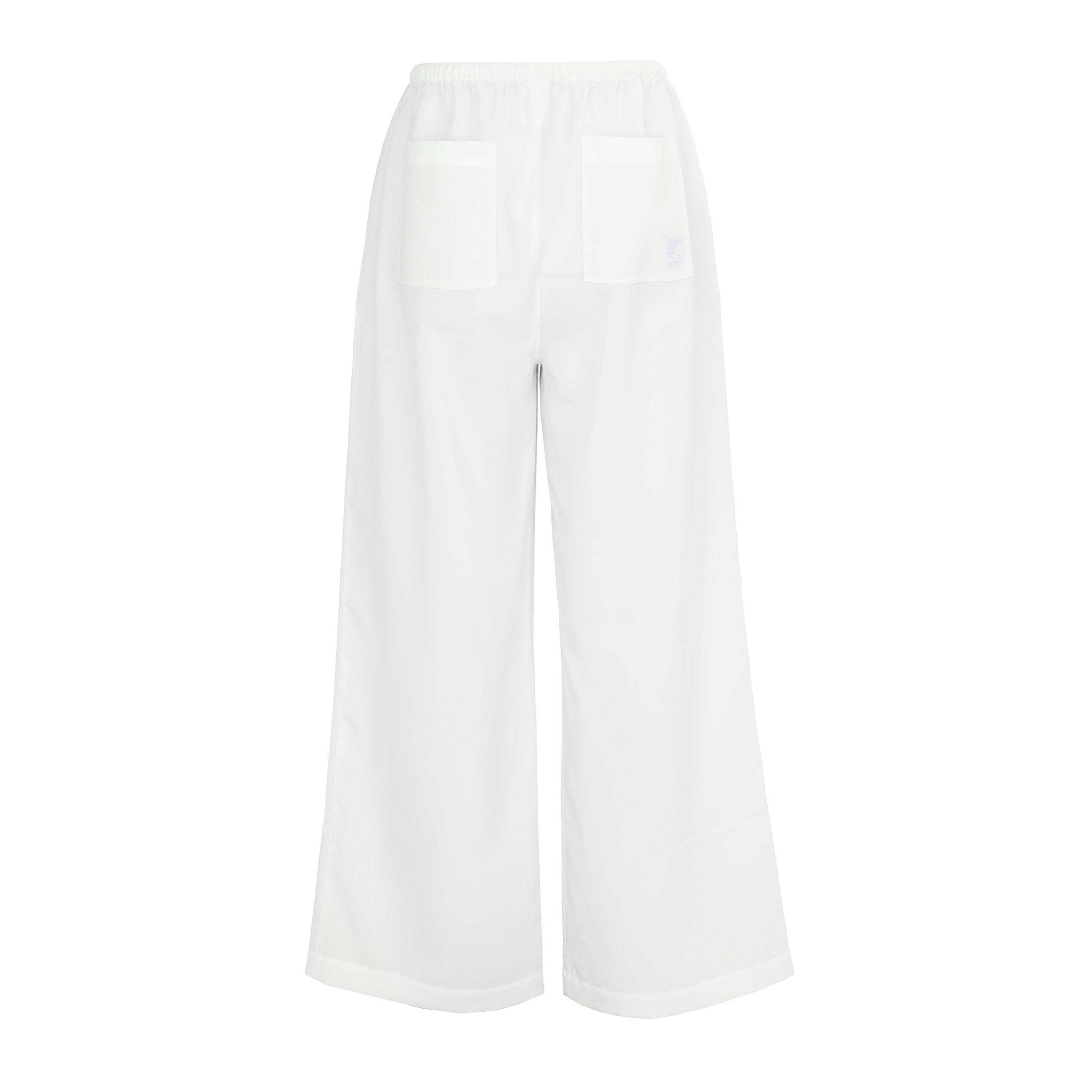White - SoulCal - Women's Soul Linen Straight Leg Trouser - 2