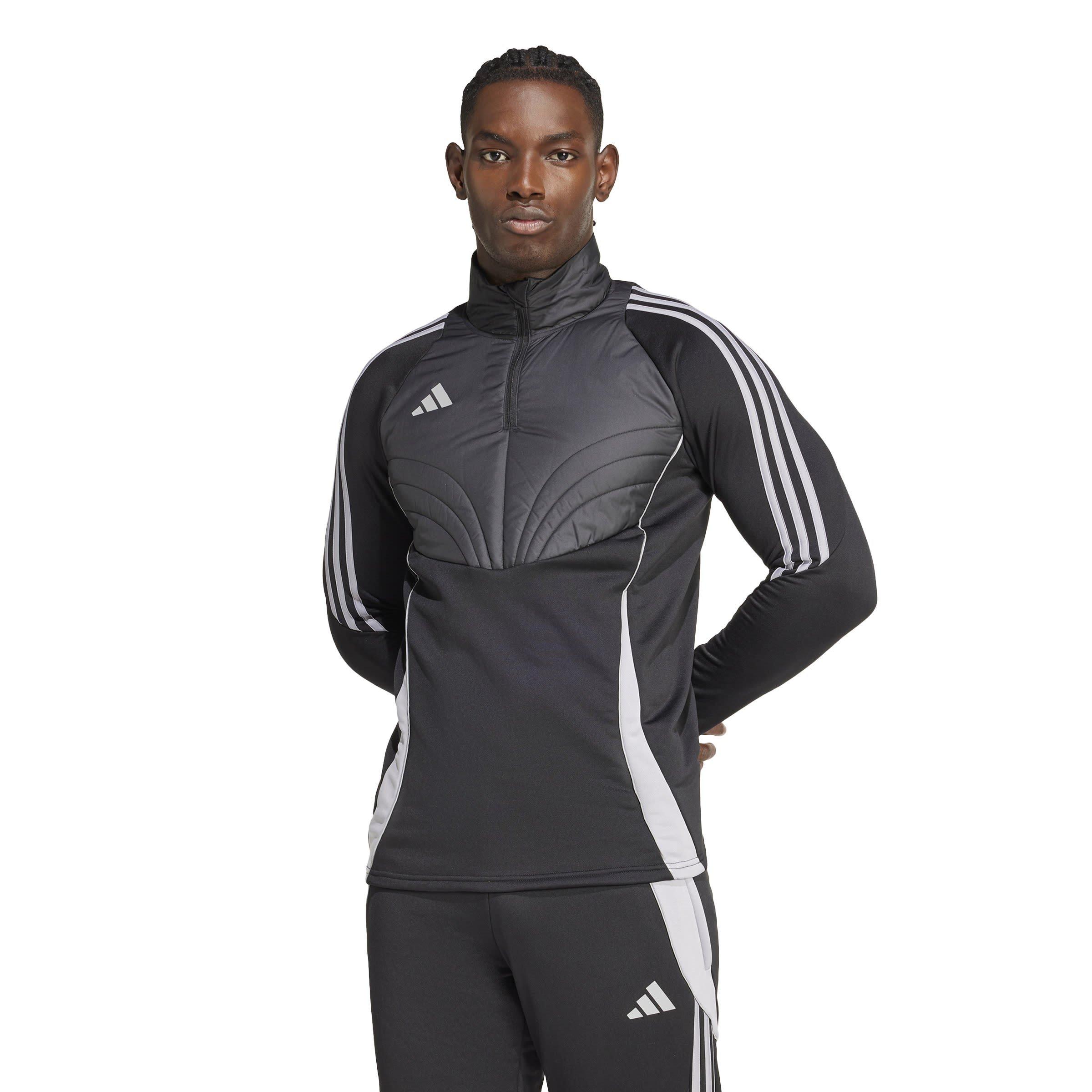 Negro/Lt Onix - adidas - Tiro 24 Winterized Top Mens - 3