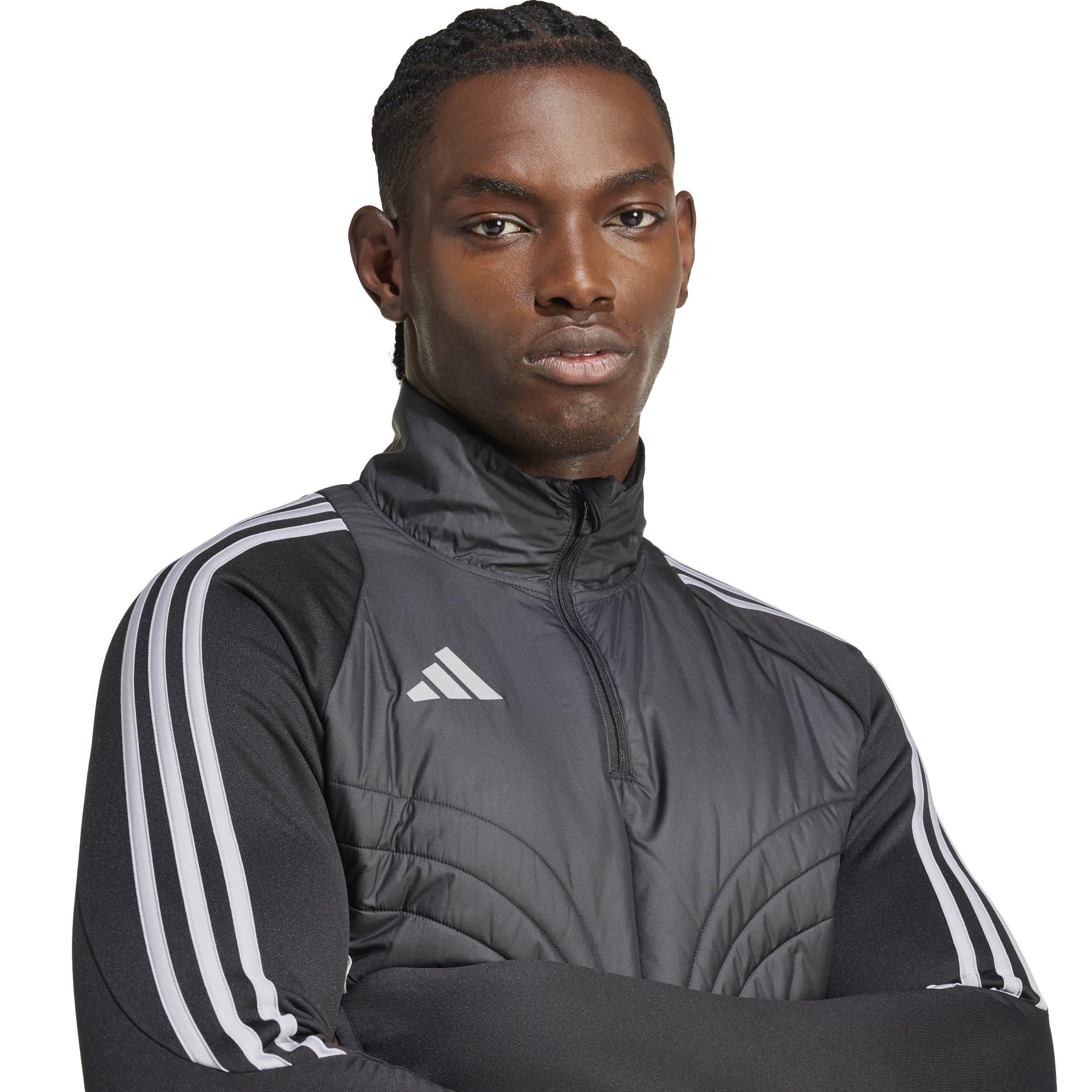 Negro/Lt Onix - adidas - Tiro 24 Winterized Top Mens - 5