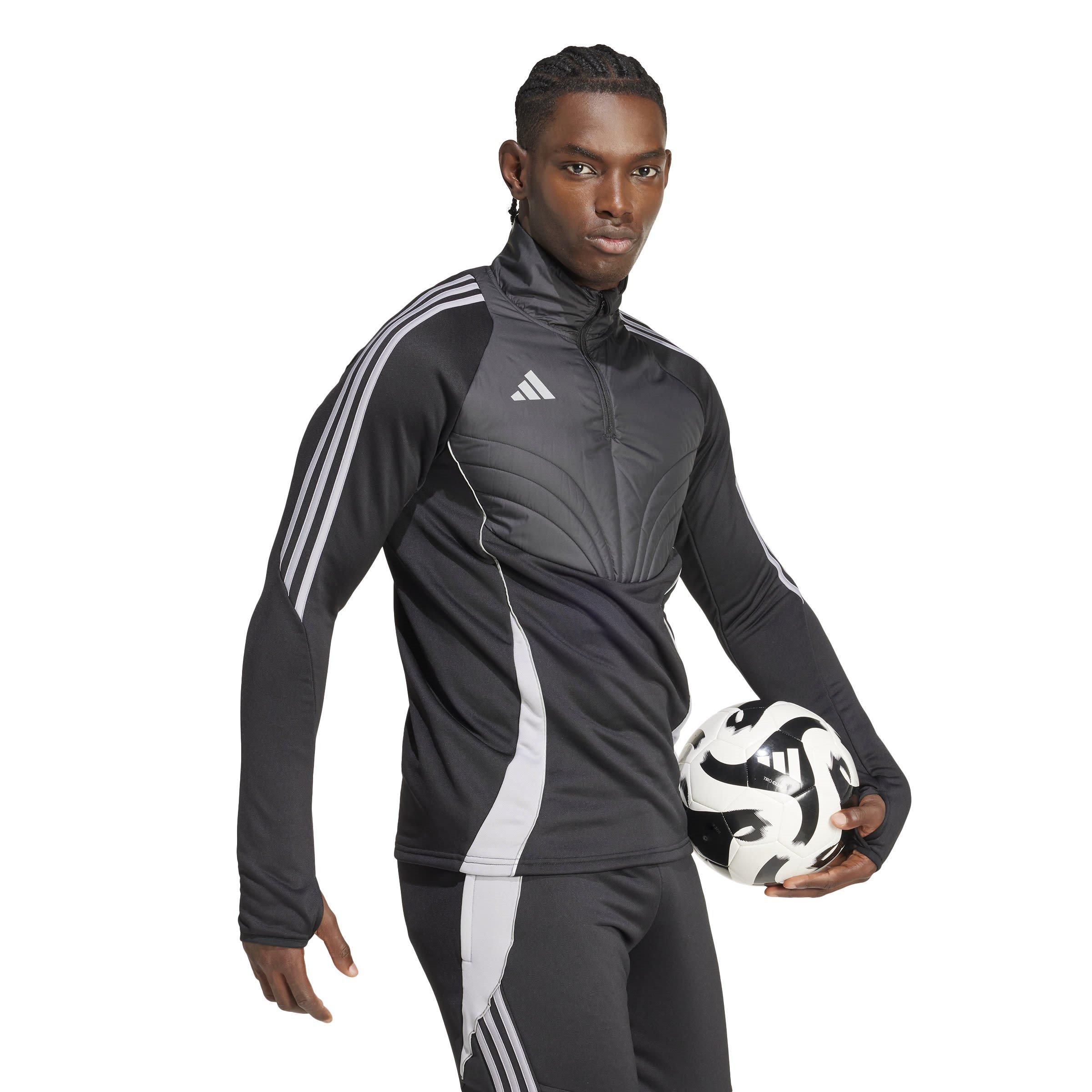 Negro/Lt Onix - adidas - Tiro 24 Winterized Top Mens - 7