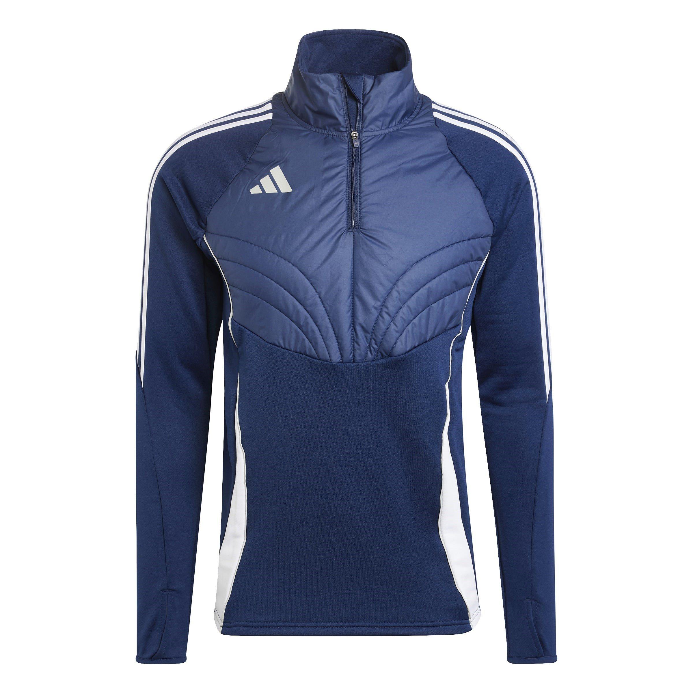 azul marinho 2/branco - adidas - Tiro 24 Winterized Top Mens - 1