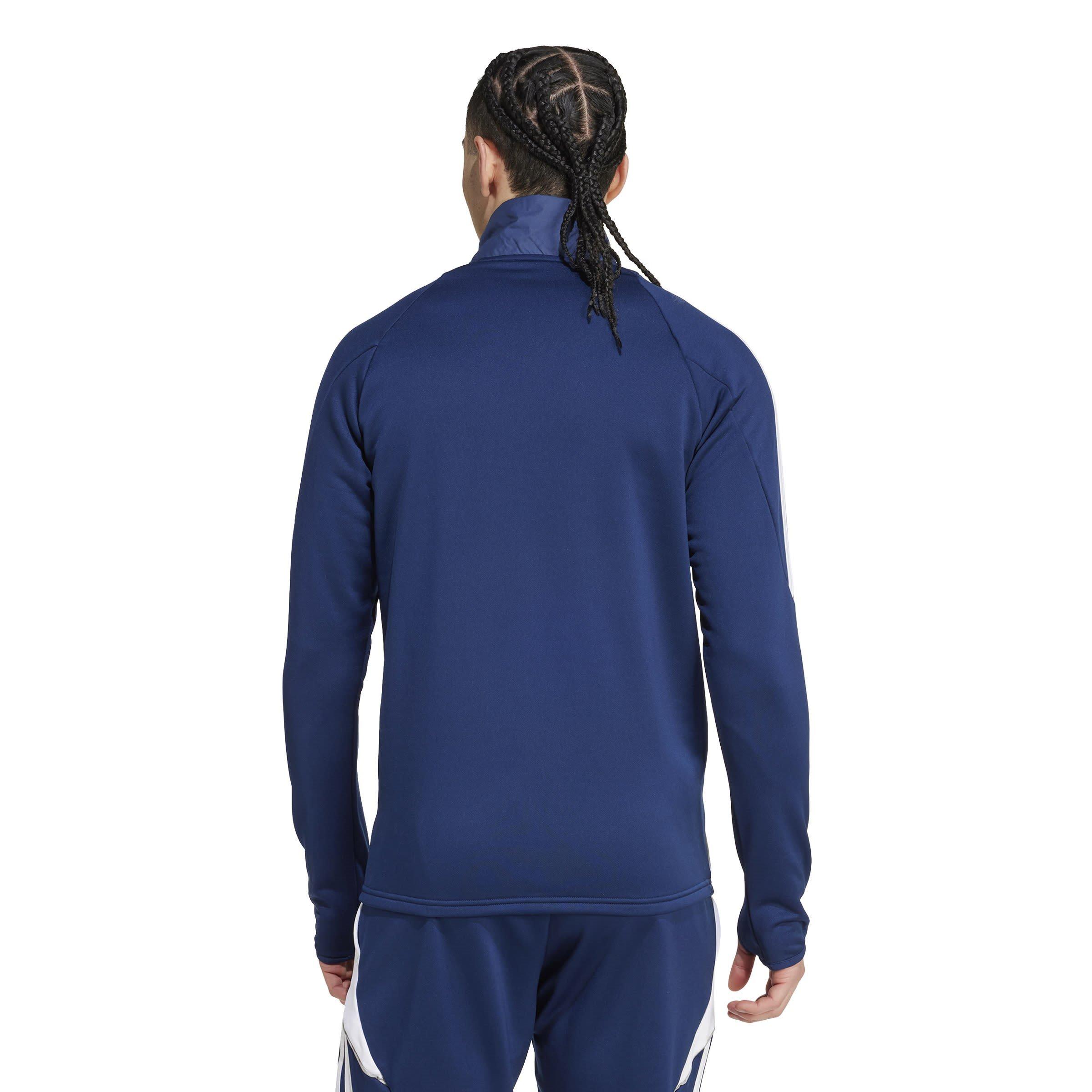 azul marinho 2/branco - adidas - Tiro 24 Winterized Top Mens - 4