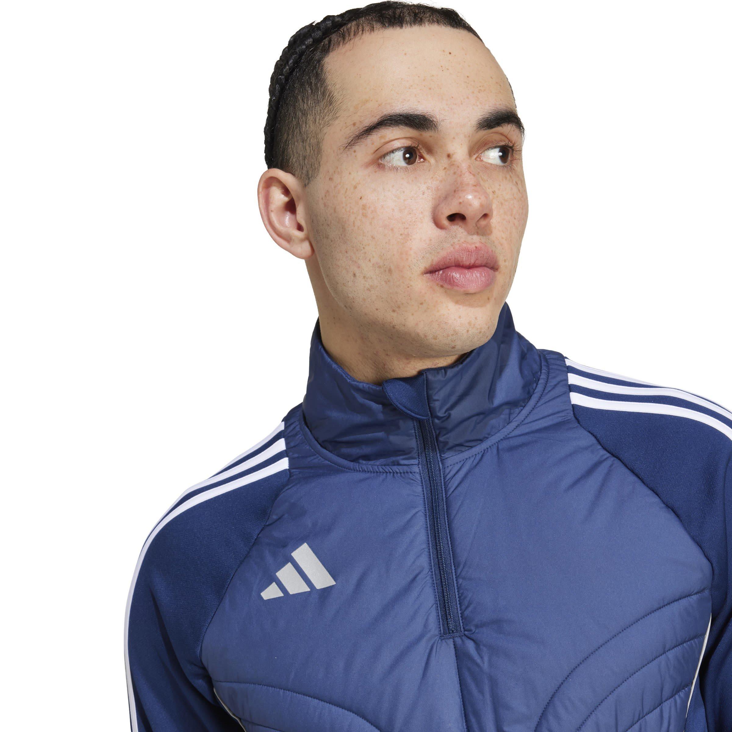azul marinho 2/branco - adidas - Tiro 24 Winterized Top Mens - 5