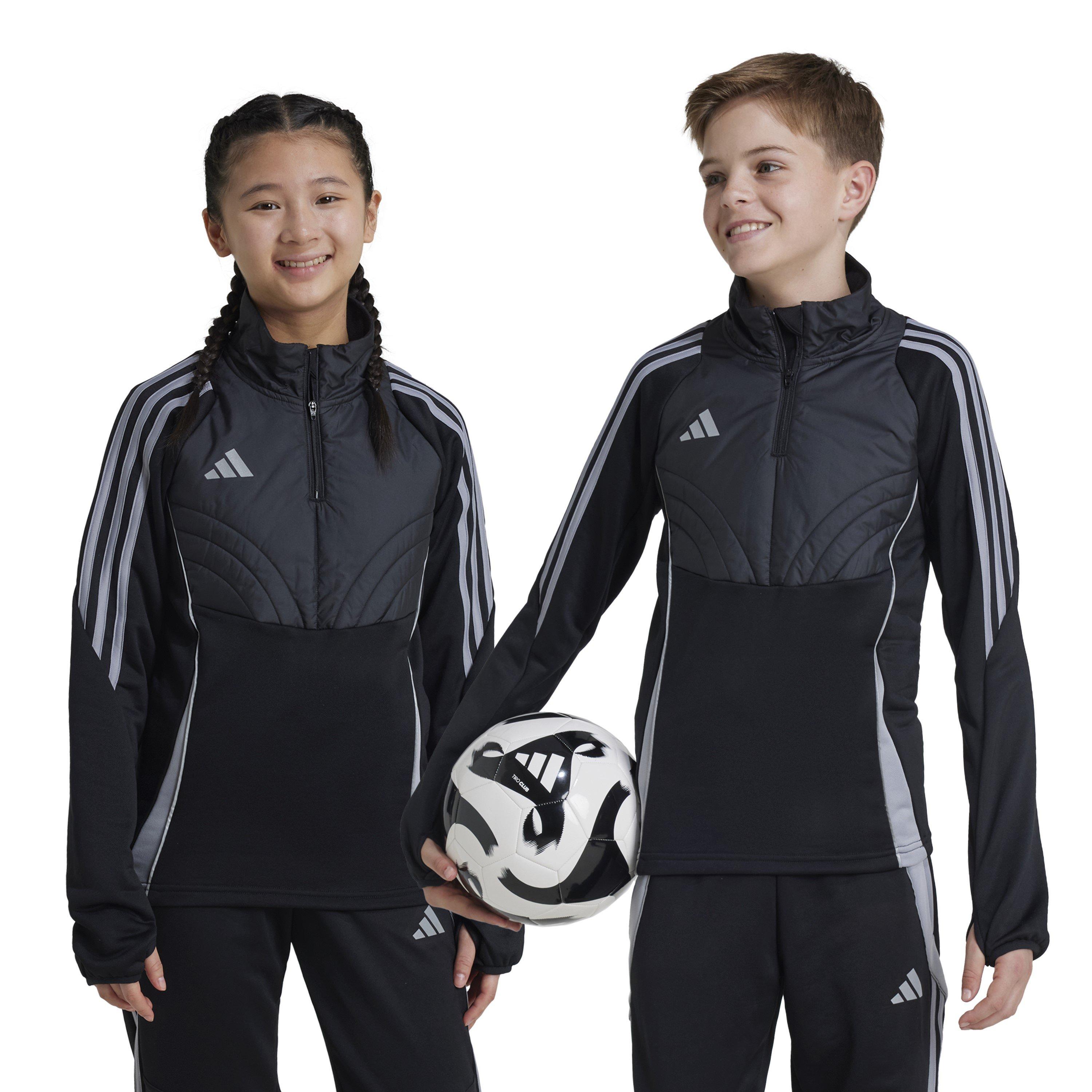 Zwart/Wit - adidas - Tiro 24 Wintopy Tracksuit Top Juniors - 2