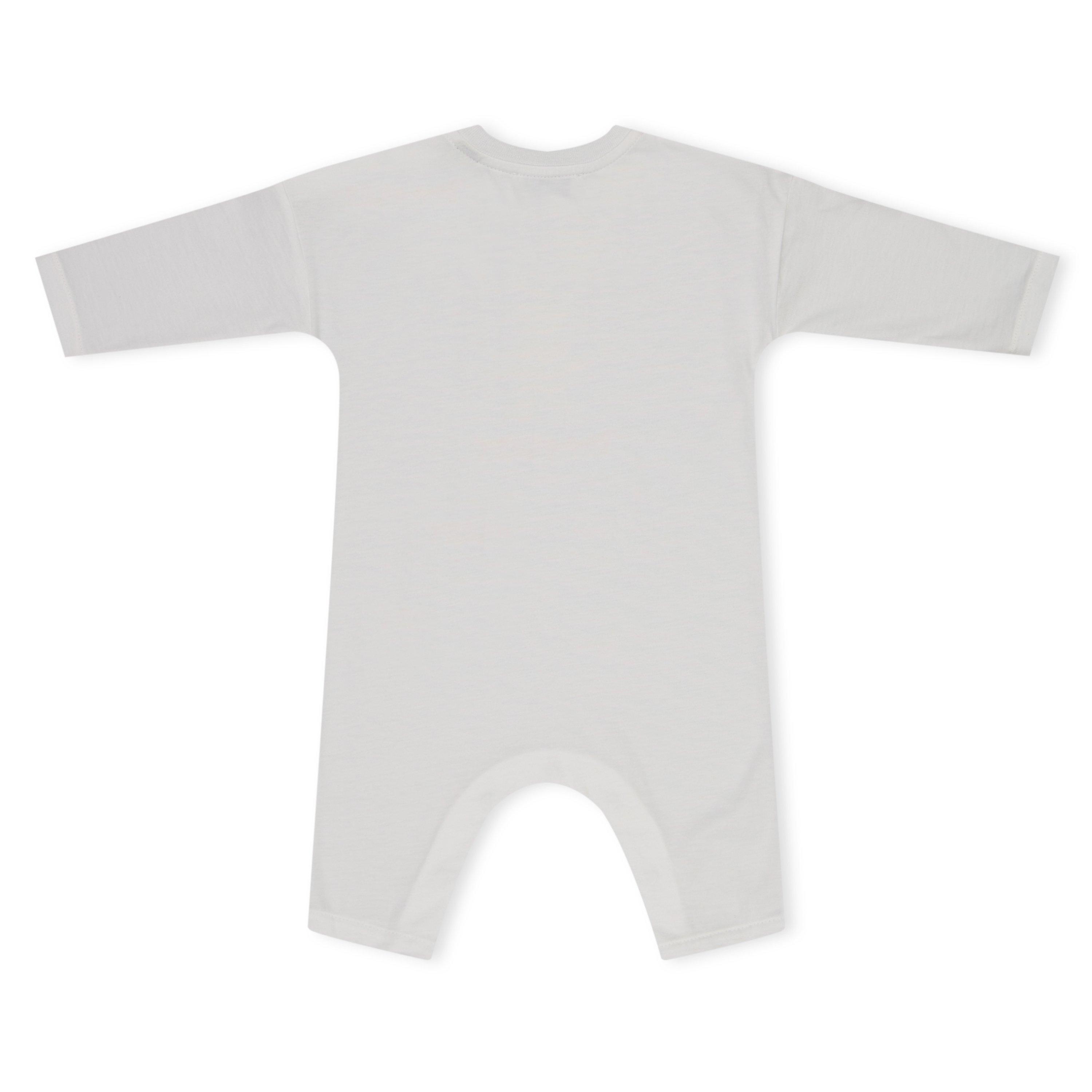 White A1464 - Burberry - Thomas Bear Babygrow Set Babies - 3