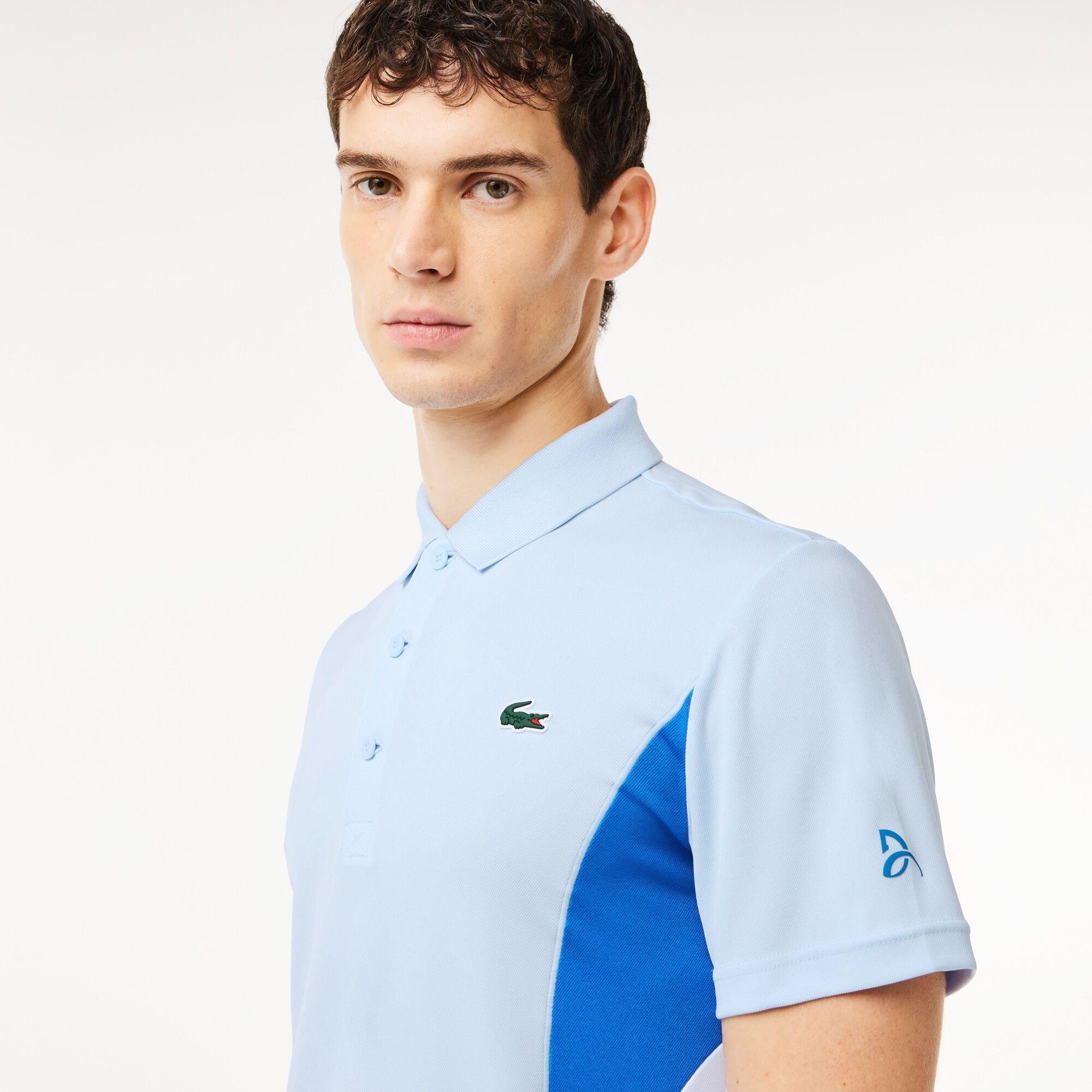Lacoste Men's Croc Logo Short-Sleeve Polo Shirt | USC