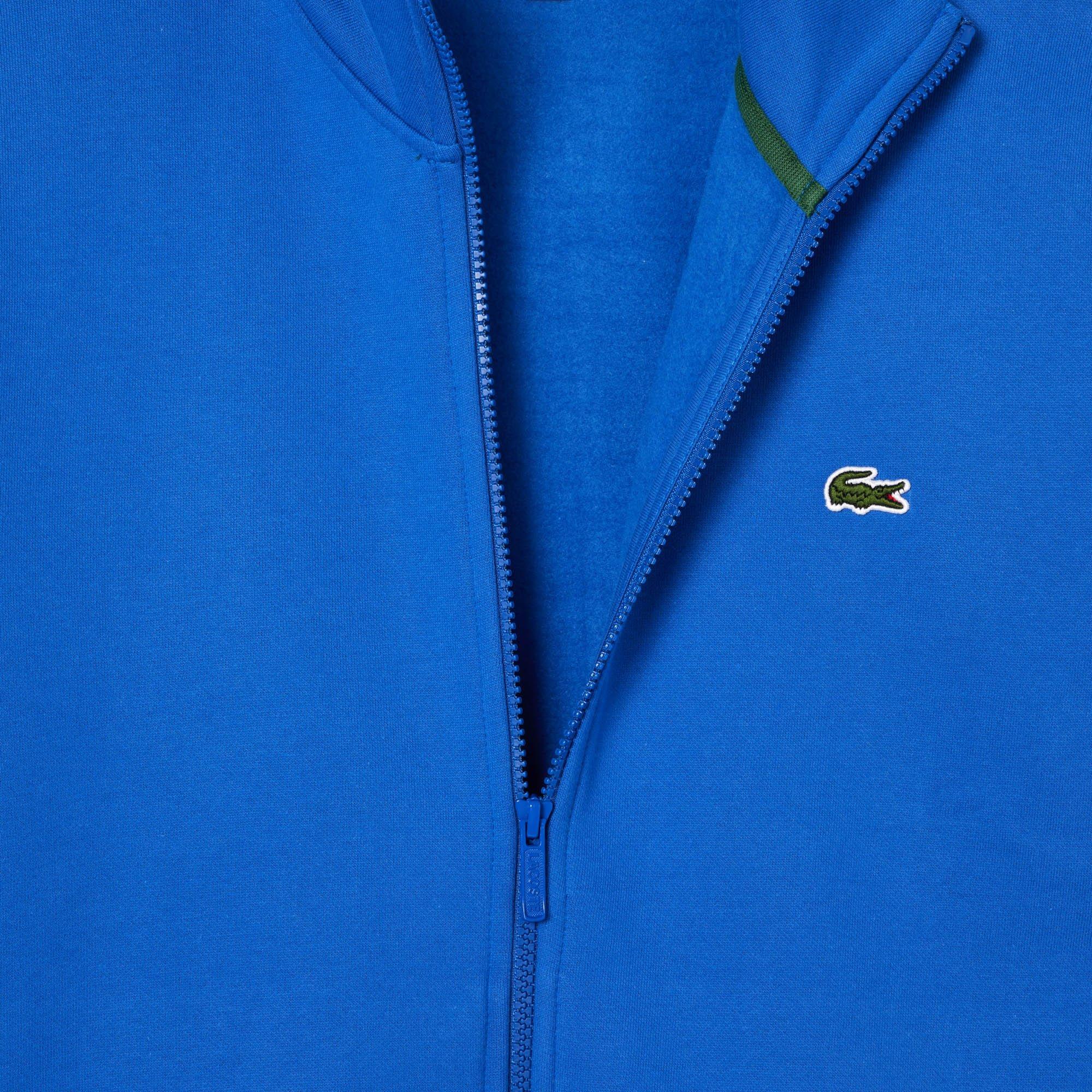 Ladigue - Lacoste - Men's Logo Stripe Full-Zip Fleece - 4