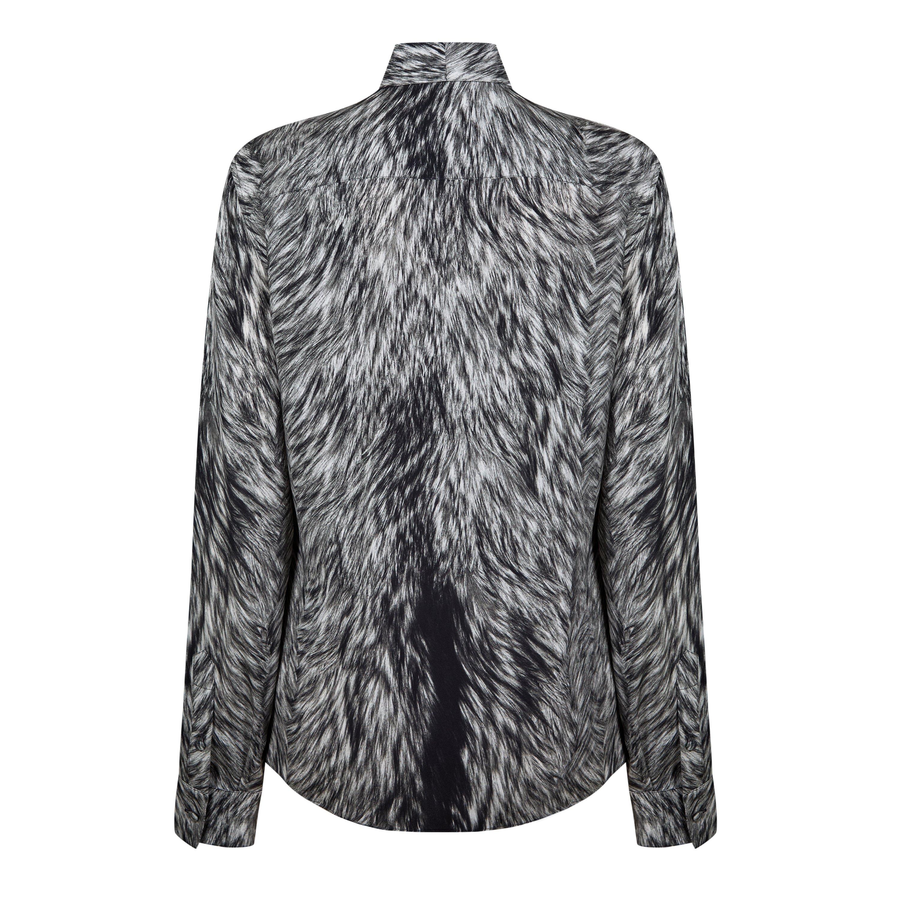 Leo Grigio - Dolce and Gabbana - Animal-Print Blouse - 6
