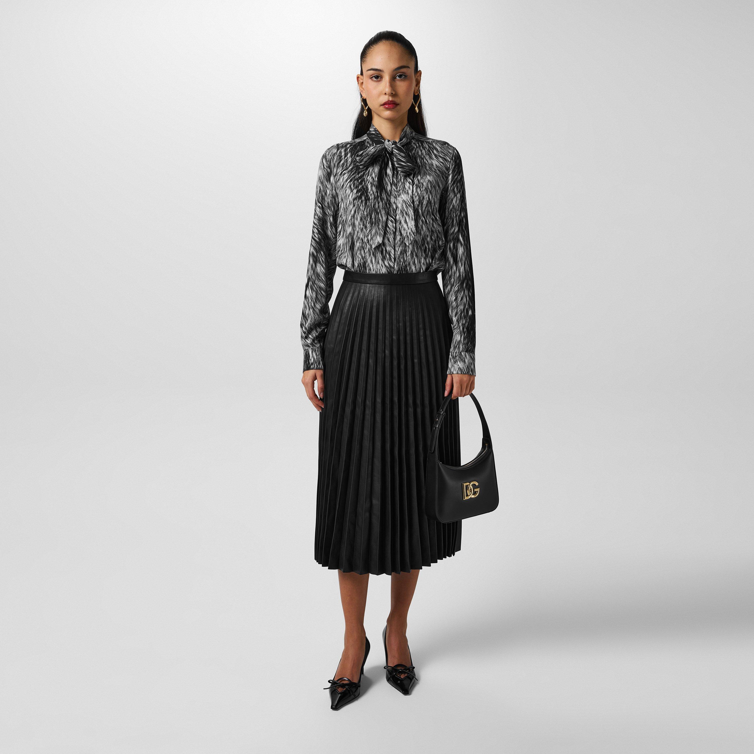 Leo Grigio - Dolce and Gabbana - Animal-Print Blouse - 4