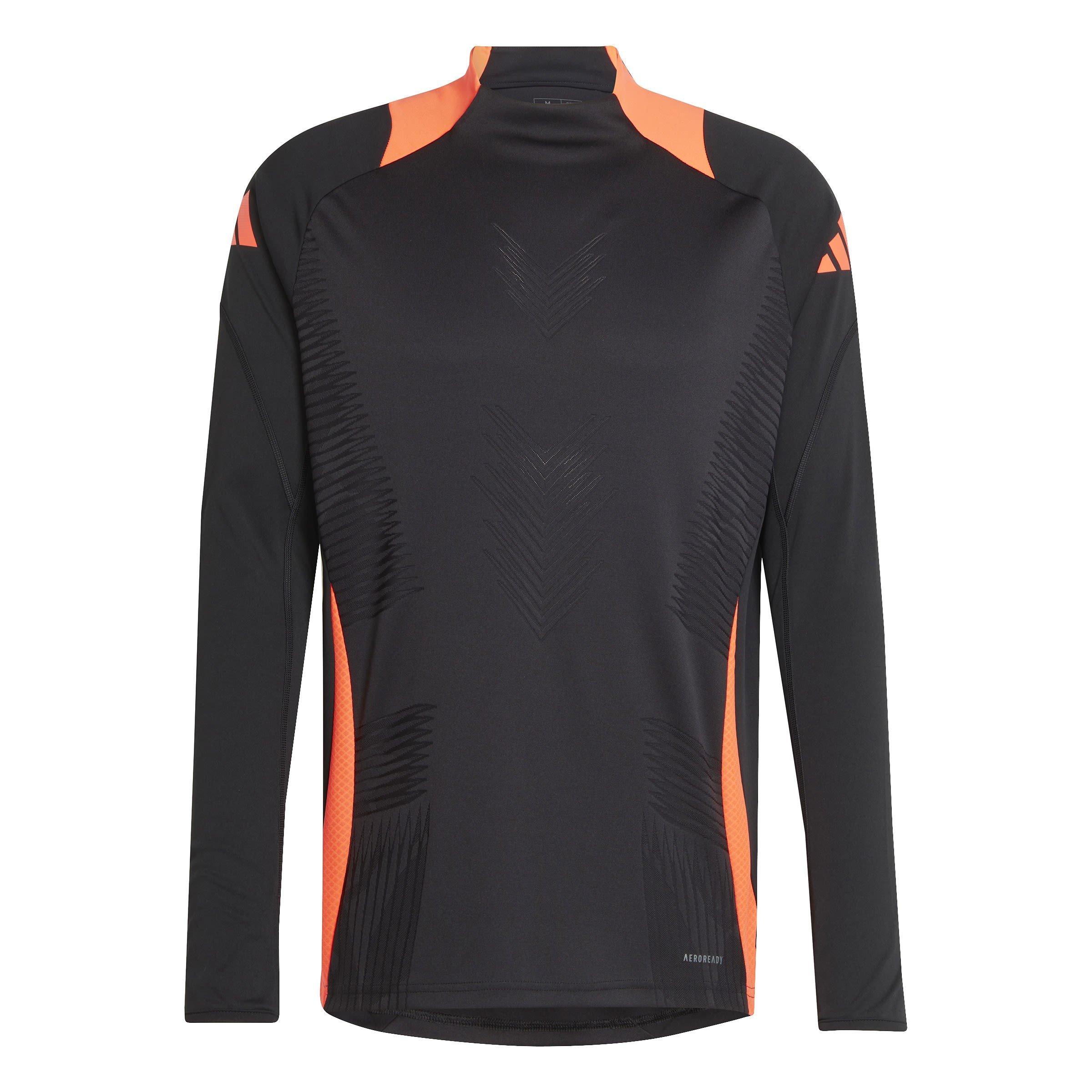 Black/Solar Red - adidas - Tiro 24 Pro Training Top - 1