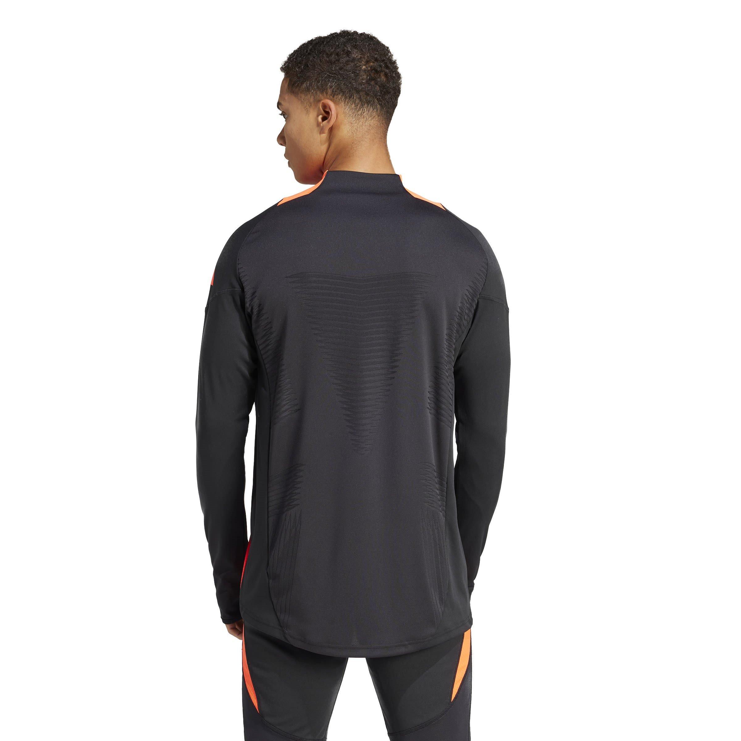 Schwarz/Solar Rot - adidas - Tiro 24 Pro Training Top - 4