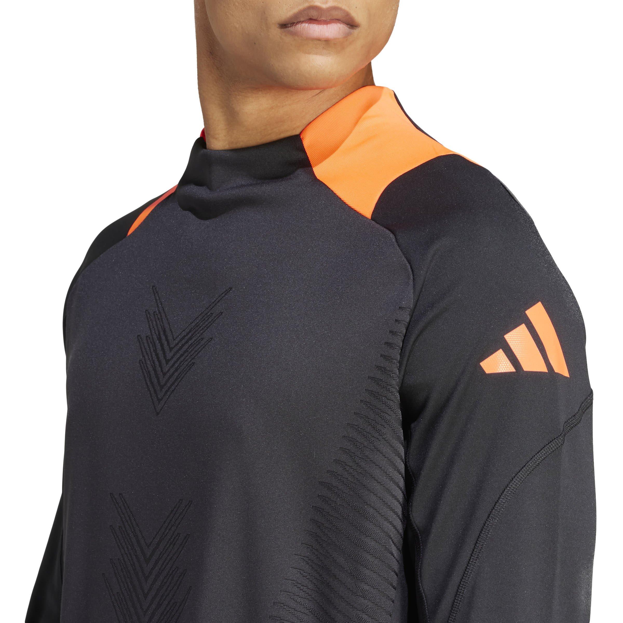 Schwarz/Solar Rot - adidas - Tiro 24 Pro Training Top - 6