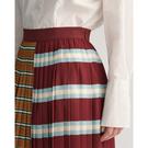 604 Rouge Replumé - Gant - Striped Pleated Skirt - 6