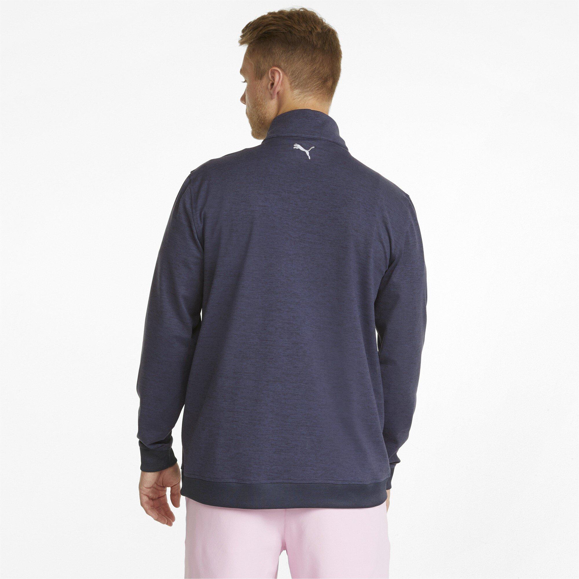 Nvyblzrheath - Puma - Cloudspun quarter Zip Fleece Fabric - 3