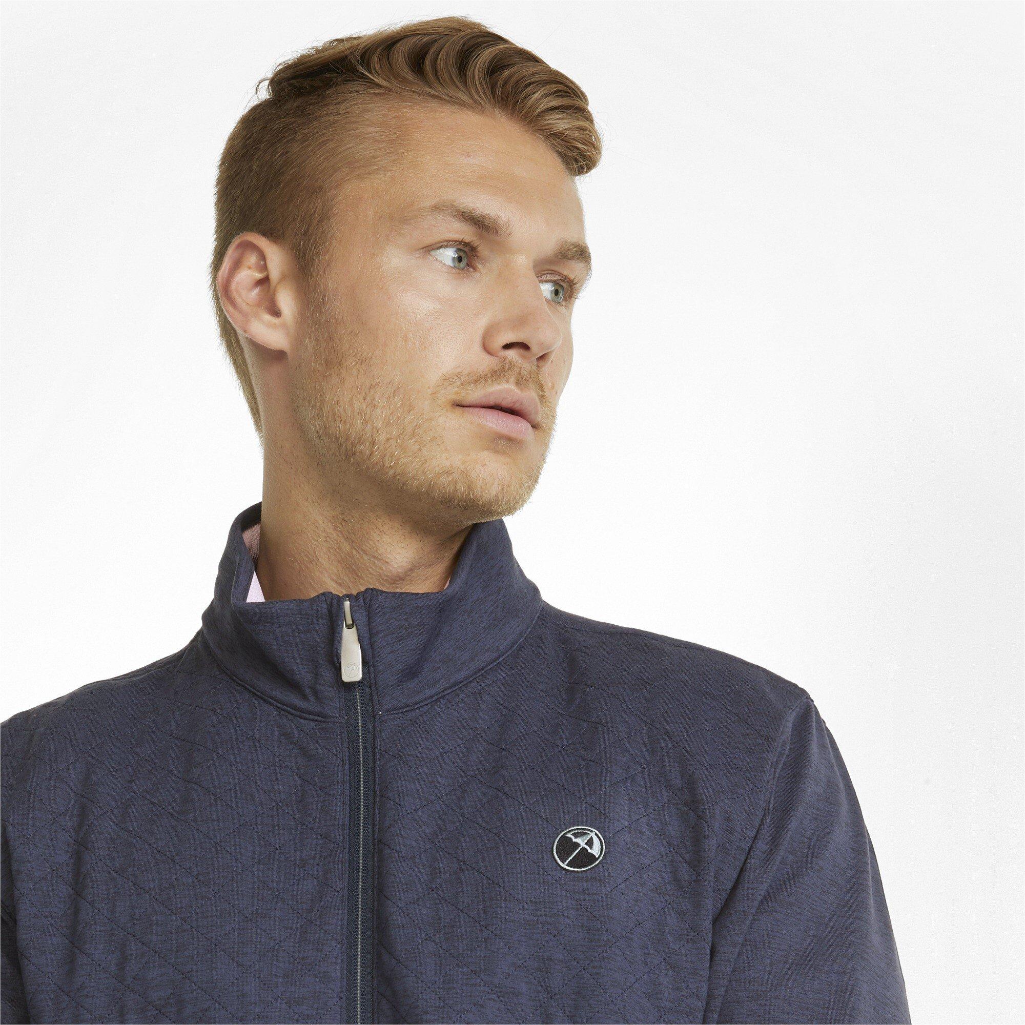 Nvyblzrheath - Puma - Cloudspun quarter Zip Fleece Fabric - 5