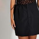 Noir - ISAWITFIRST Toggle Waist Cargo Mini Skirt - Retour à Cheap Urlfreeze Jordan Outlet - 5