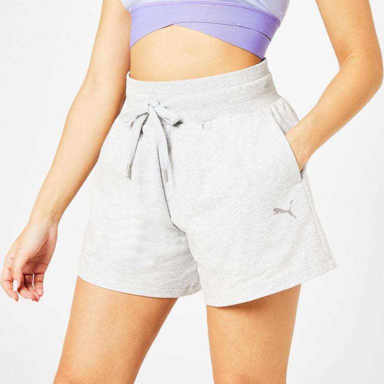 L Gry Hther - Puma - Jersey Shorts - 4