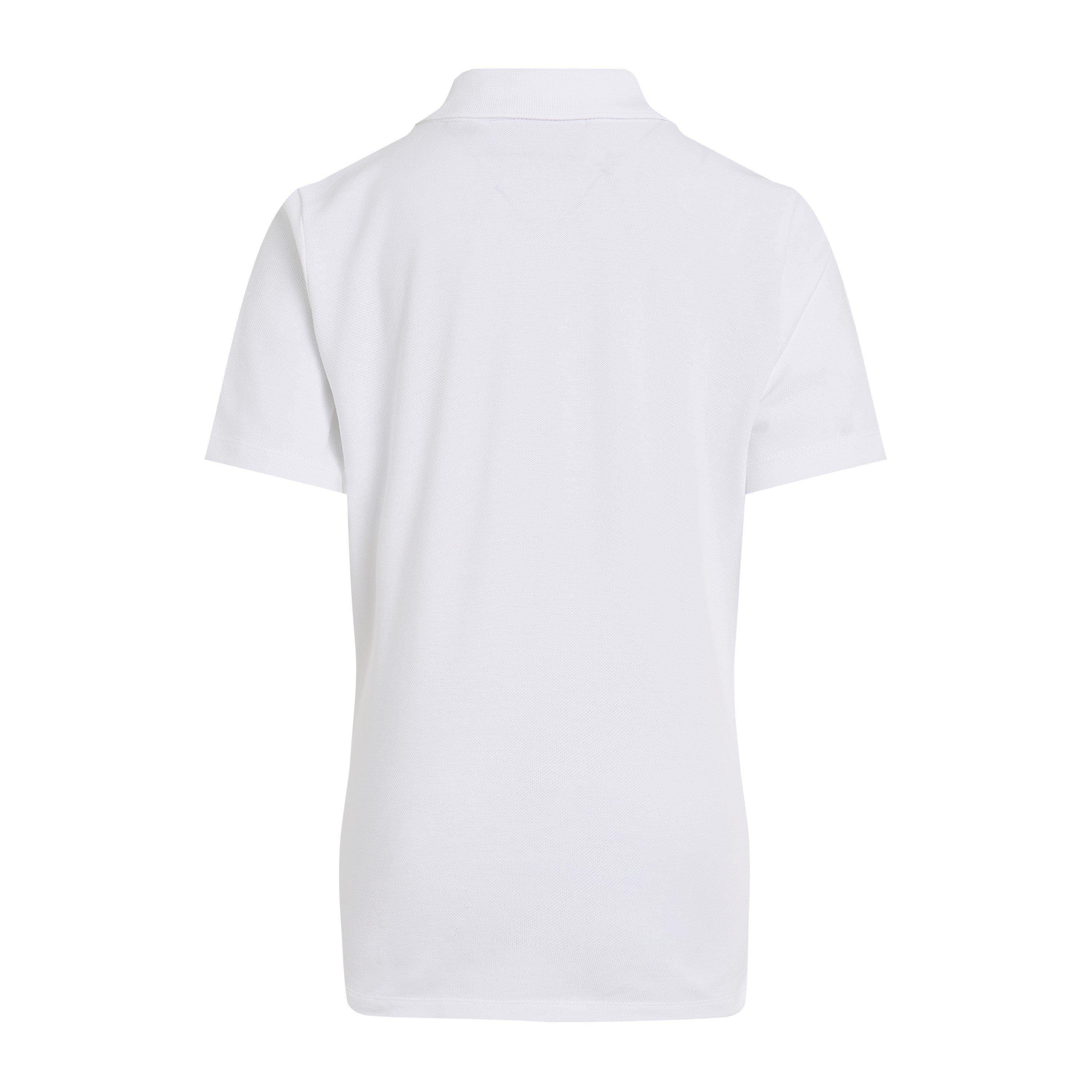 White YAF - Calvin Klein Jeans - Kids' Essential Short-Sleeve Polo Shirt - 5