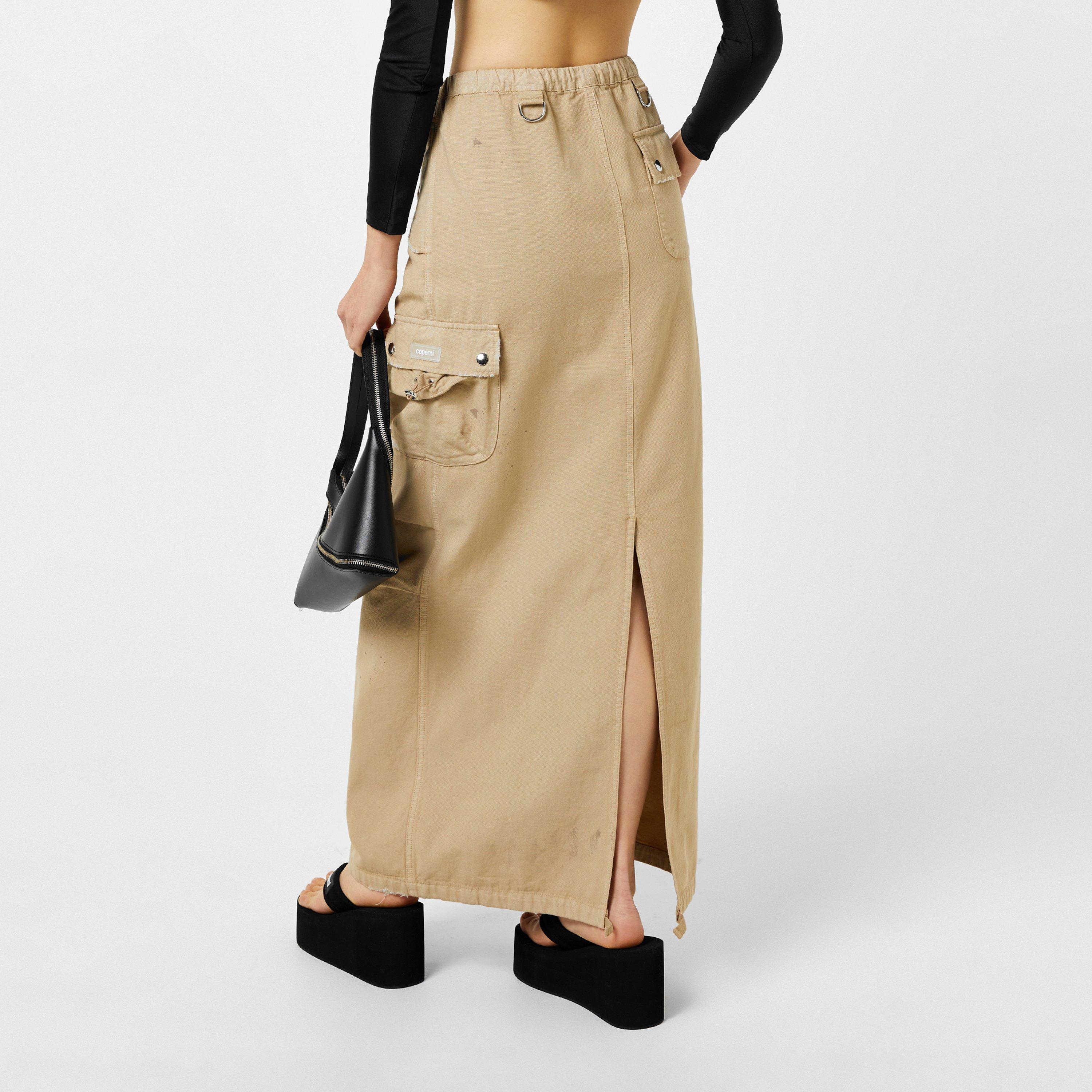 Beige - Coperni - Cargo Maxi Skirt - 2