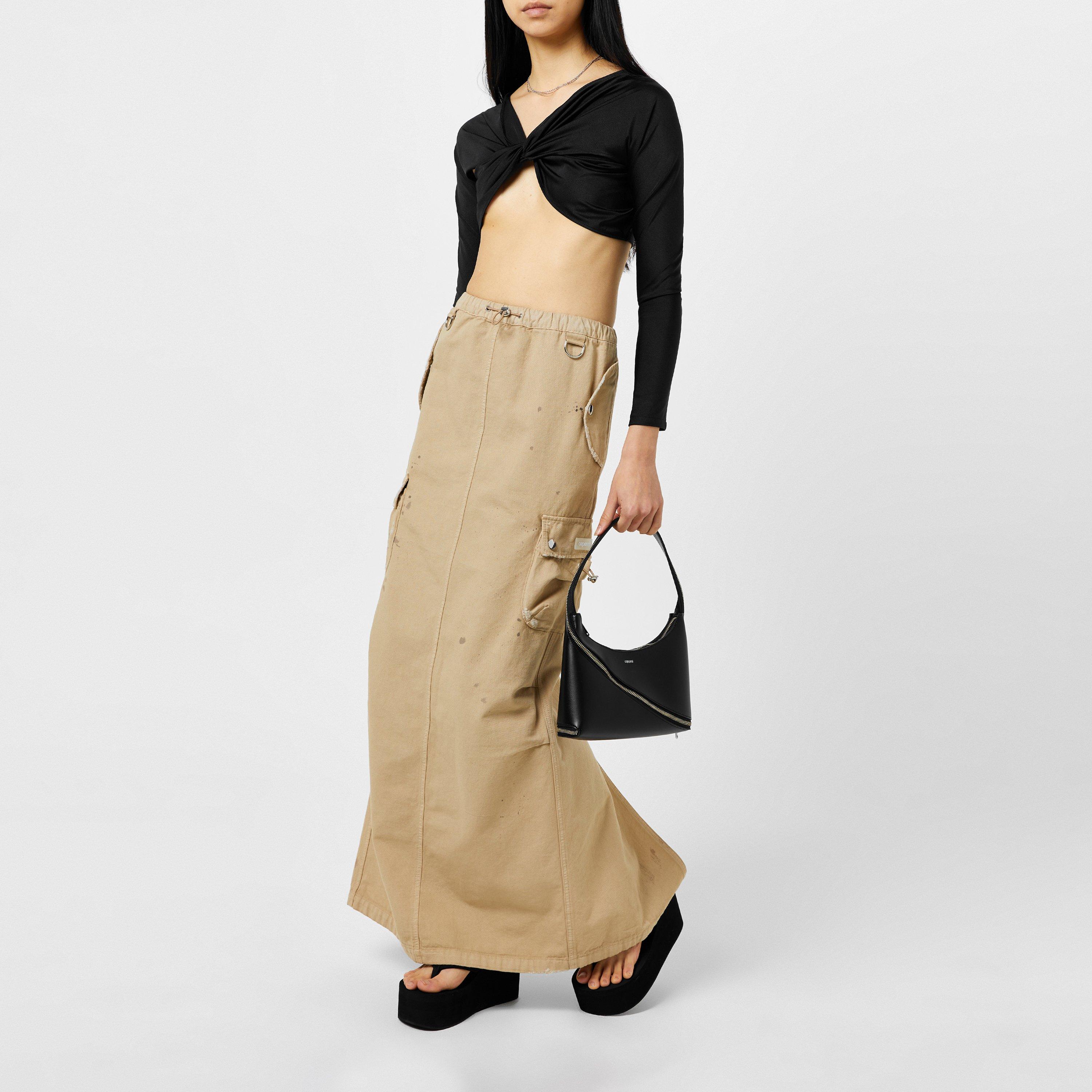 Beige - Coperni - Cargo Maxi Skirt - 4