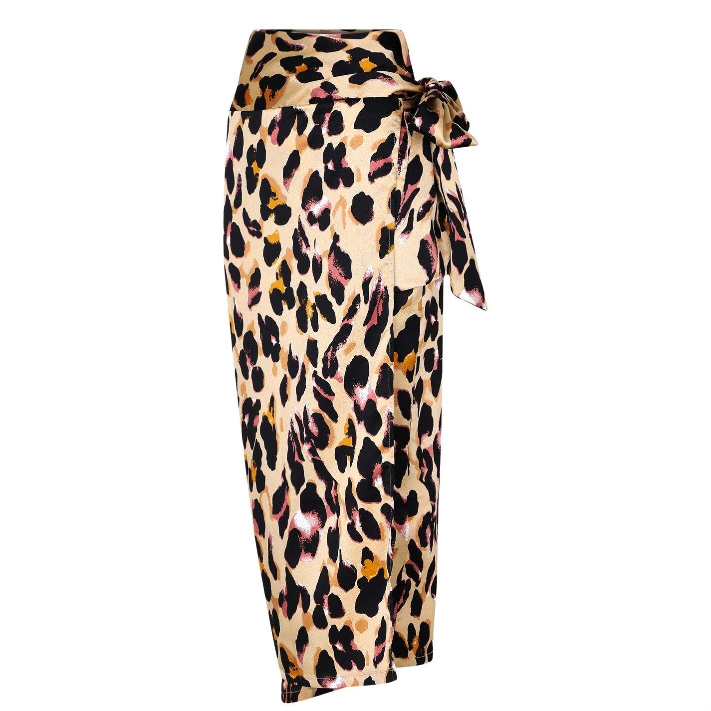 Leopard - Never Fully Dressed - Jaspre Wrap Skirt - 2