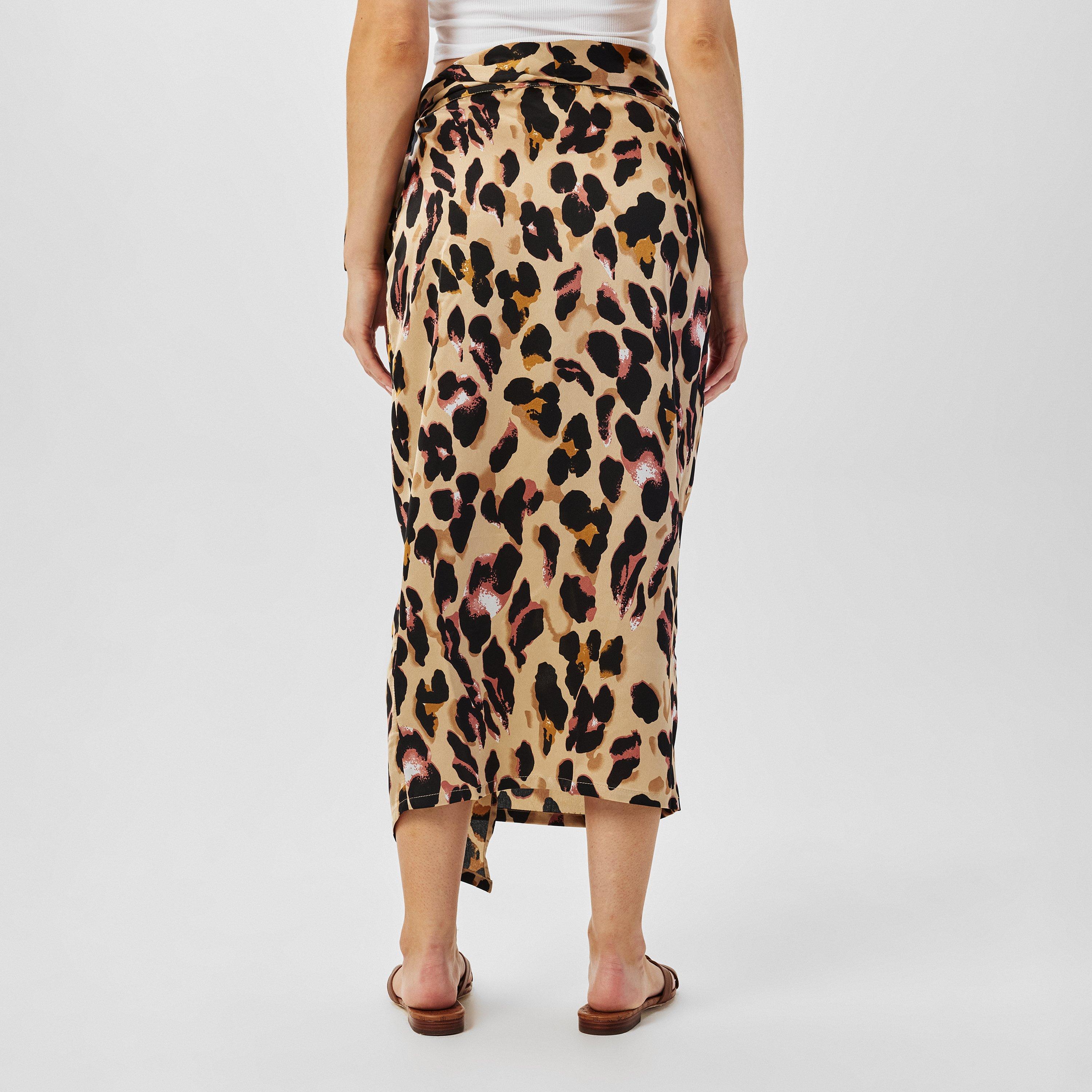 Leopard - Never Fully Dressed - Jaspre Wrap Skirt - 4