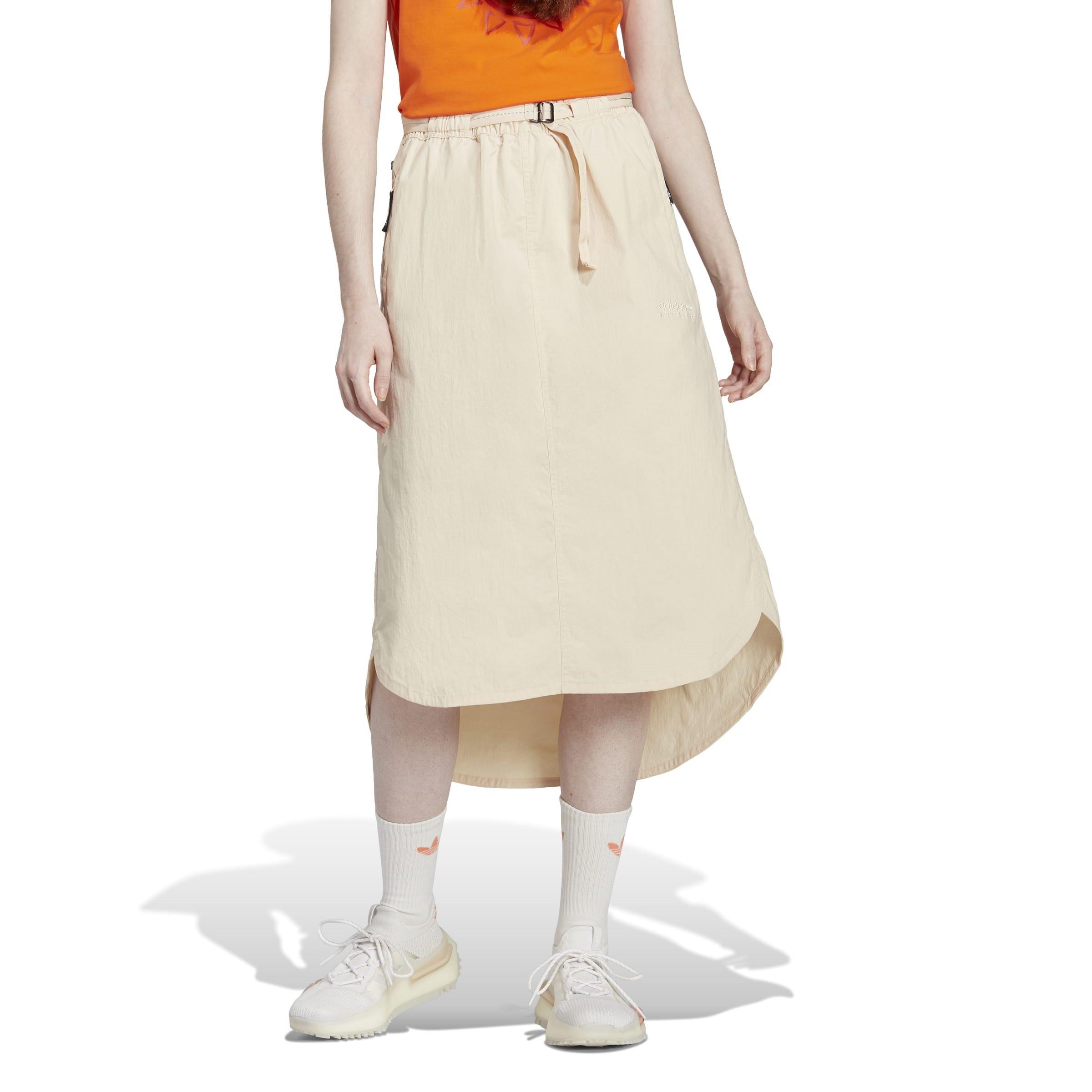 Adidas Originals Women's Adventure Midi Skirt - Sanstr - 6 (XXS)