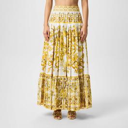 Dolce and Gabbana Majolica Maxi Skirt