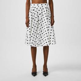 Dolce and Gabbana DG Polka Midi Skt Ld43