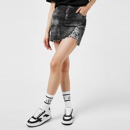 DSquared2 Raw Cut Mini Skirt