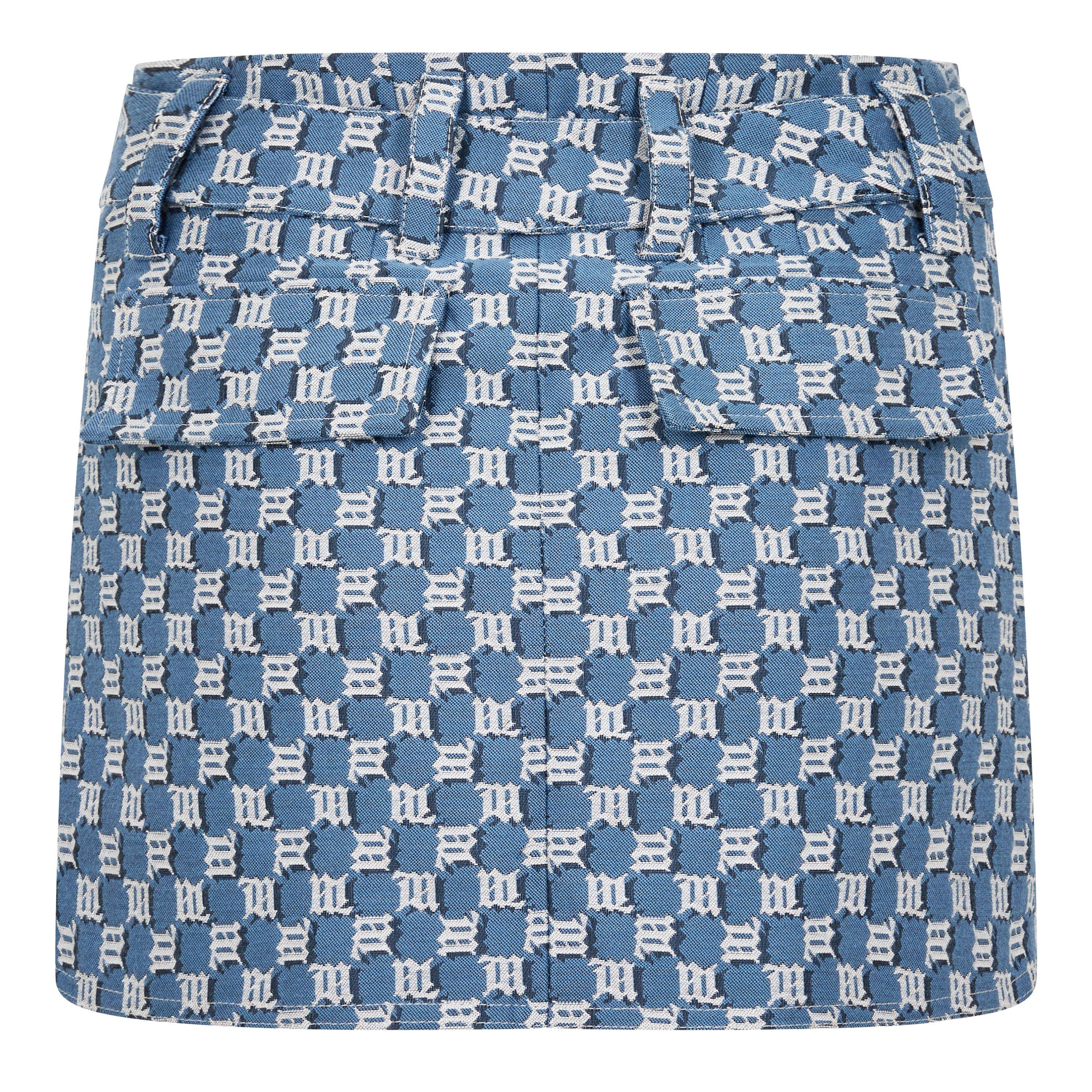 BLUE - MISBHV - Jacquard Canvas Skirt - 6
