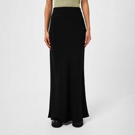 Ami Paris Long Skirt With Bias Cut