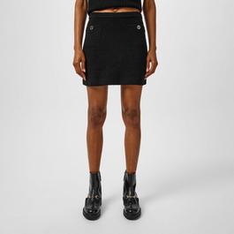 Gucci WomenS Wool Knit Mini Skirt