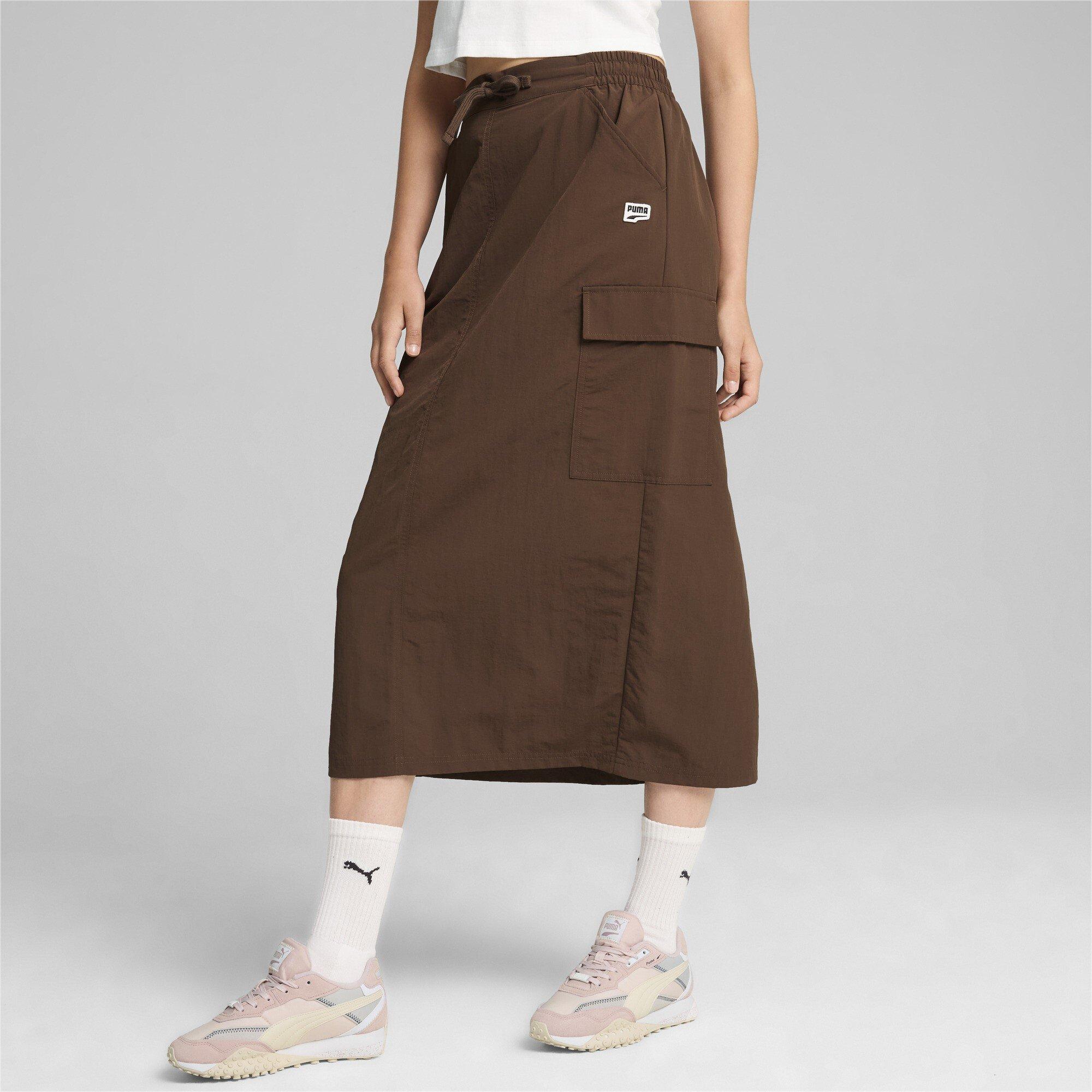 Espresso Brown - Puma - Midi Skirt - 2
