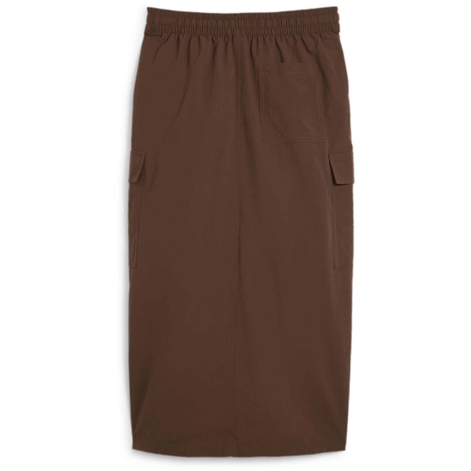 Espresso Brown - Puma - Midi Skirt - 7