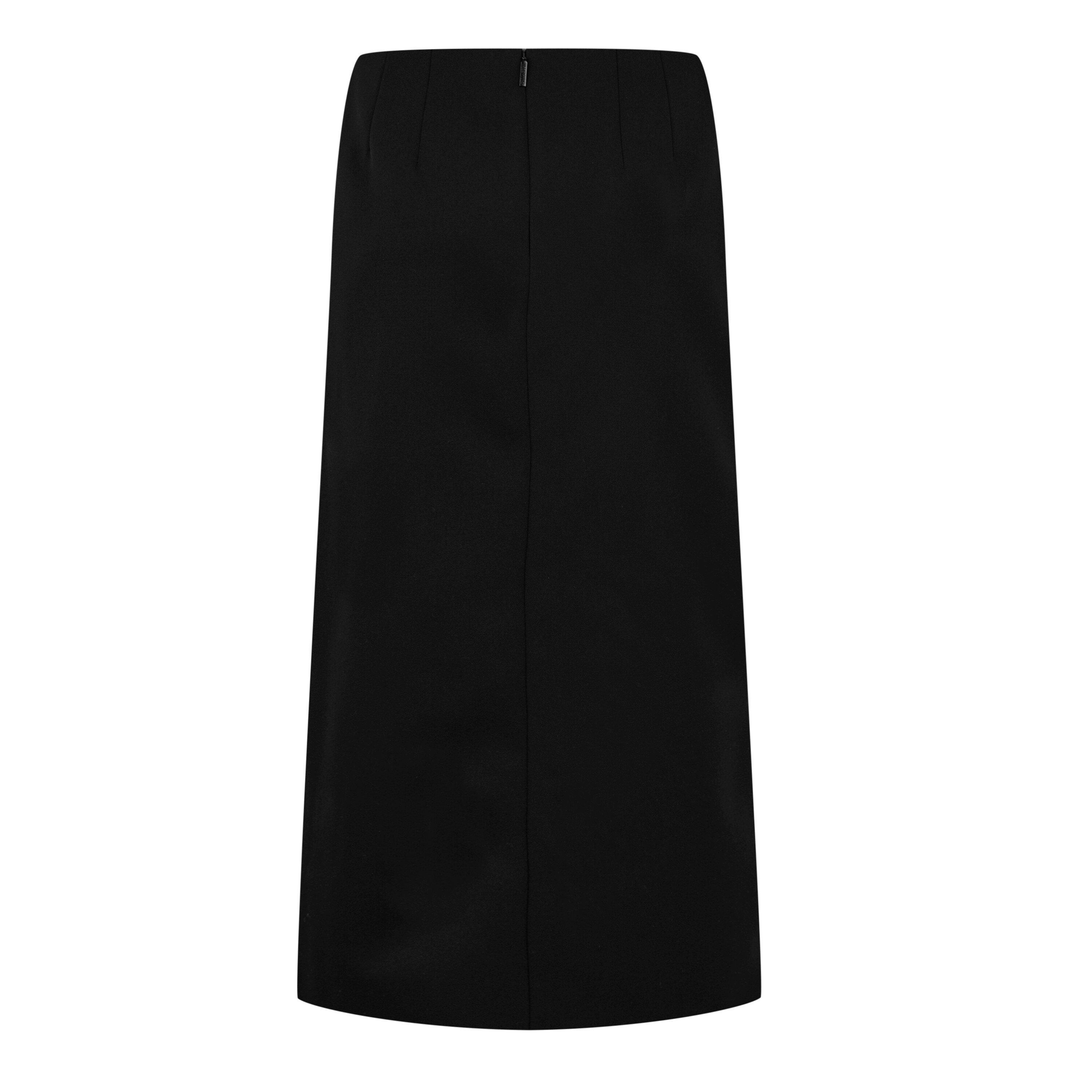 Black - Valentino - Midi Skirt - 6