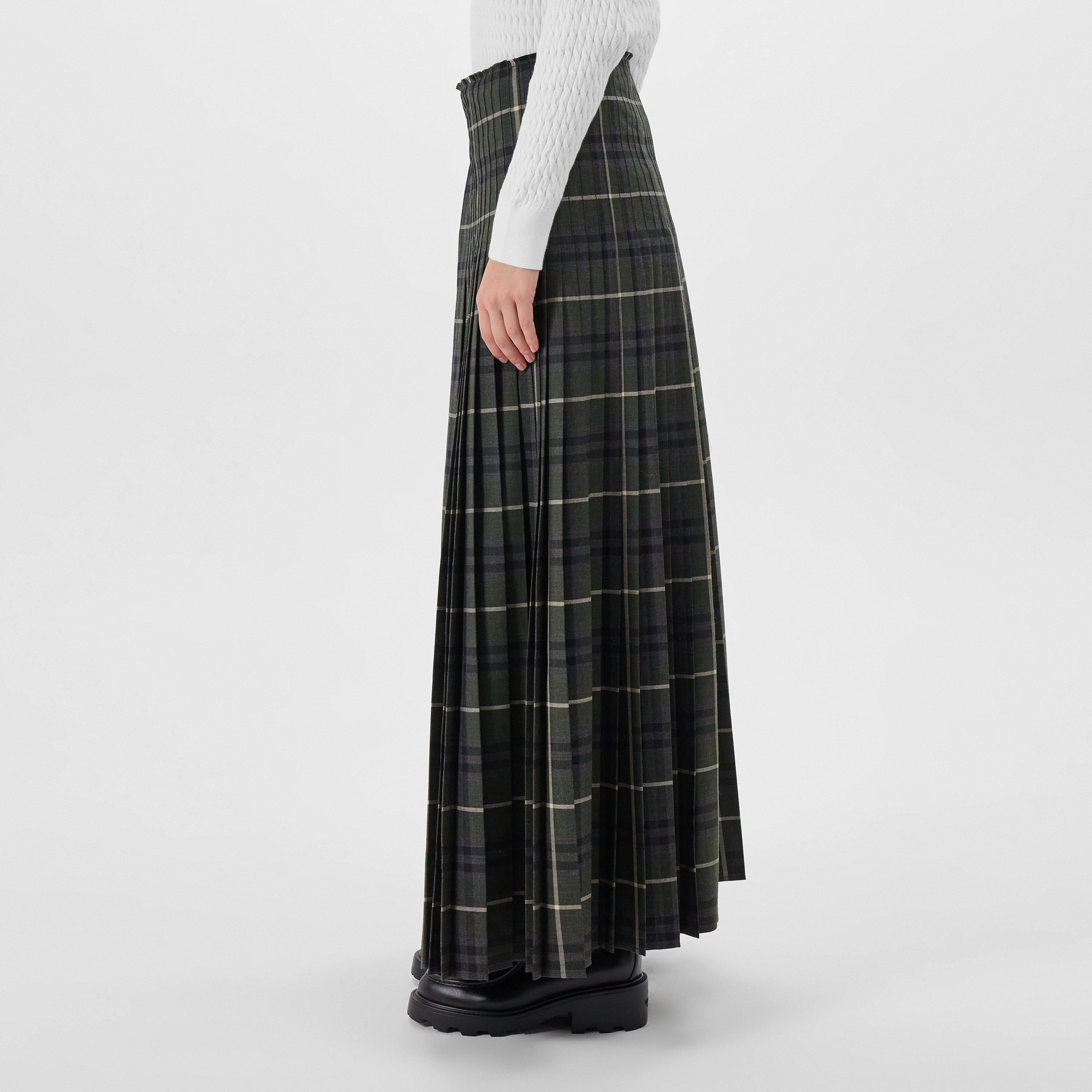 Marsh - Burberry - Maxi Check Skirt - 2