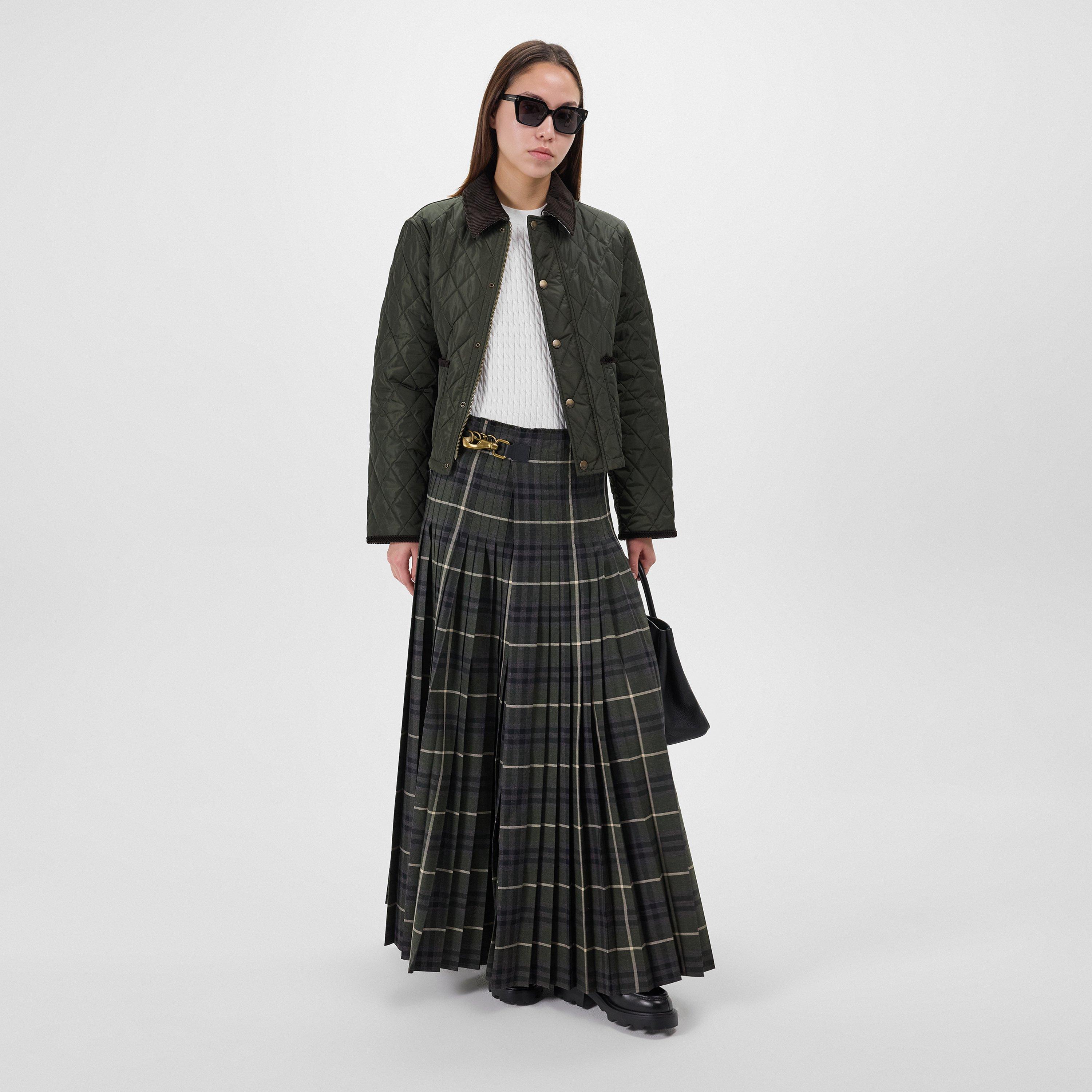 Marsh - Burberry - Maxi Check Skirt - 4
