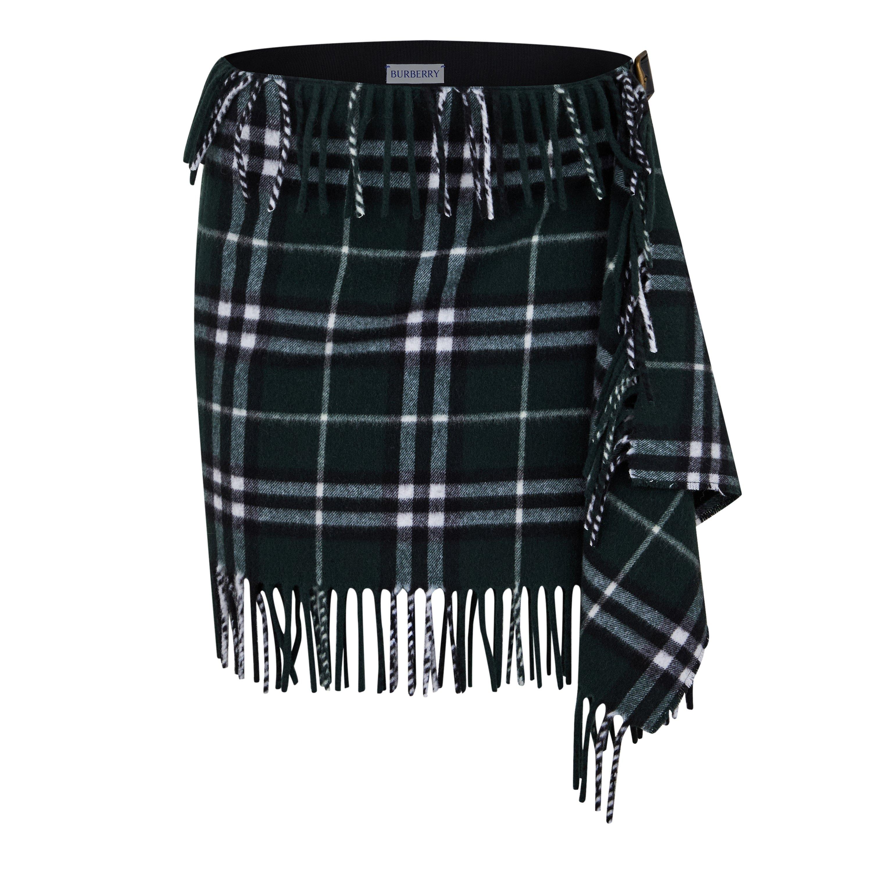 Green - Burberry - Women's Mini Skirt - 5