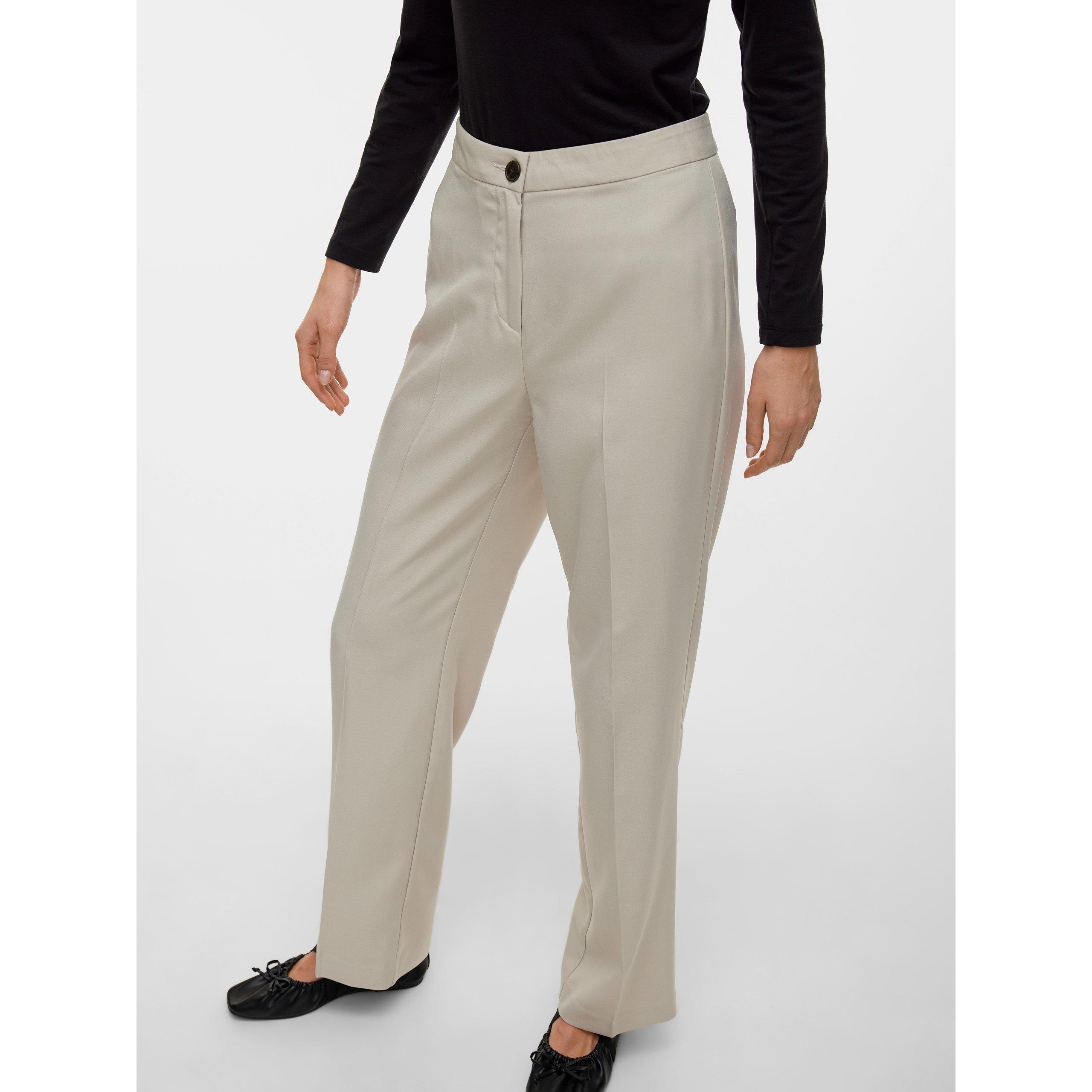Silver Lining - Vero Moda - Vmrita Mid Waist Trousers - 3