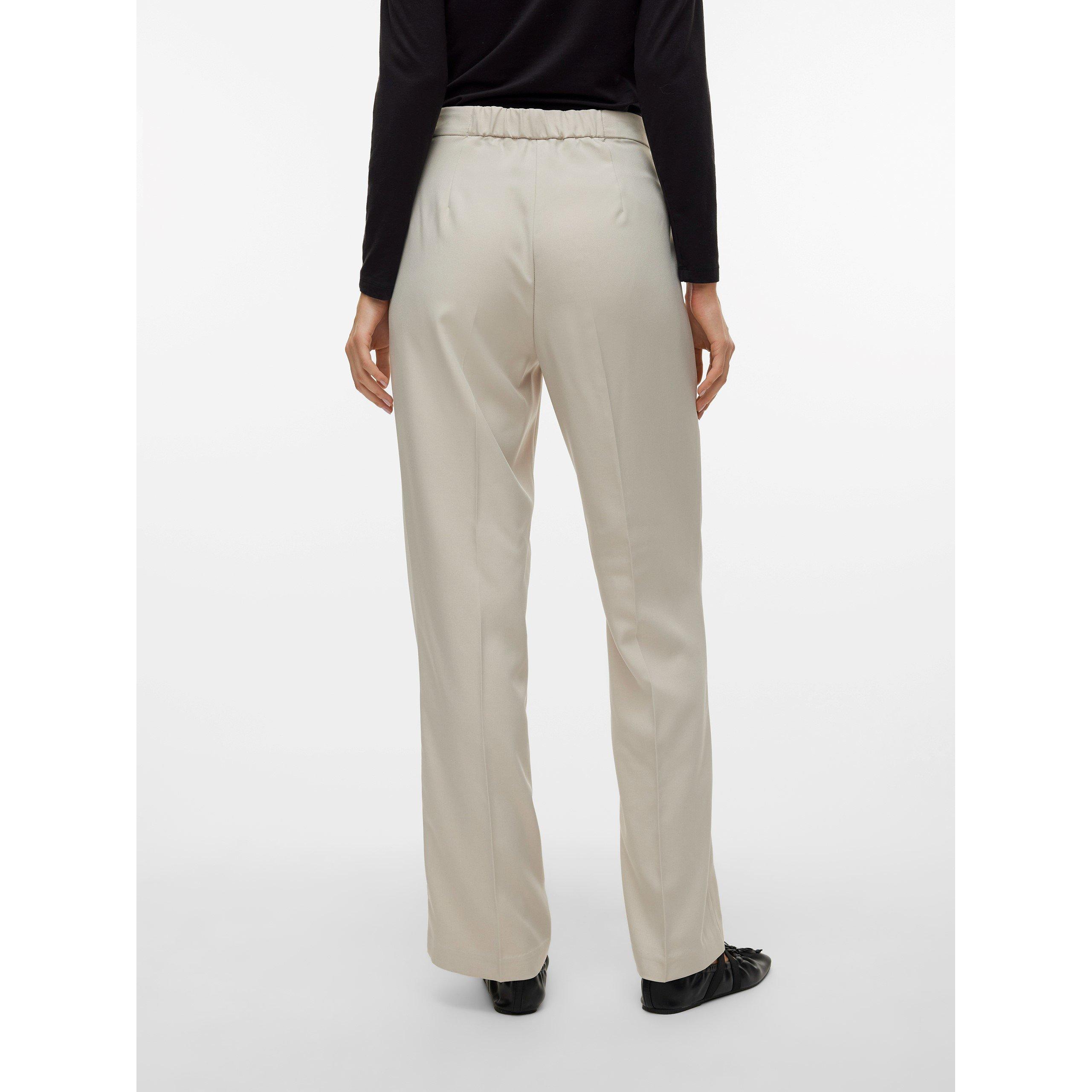 Silver Lining - Vero Moda - Vmrita Mid Waist Trousers - 4