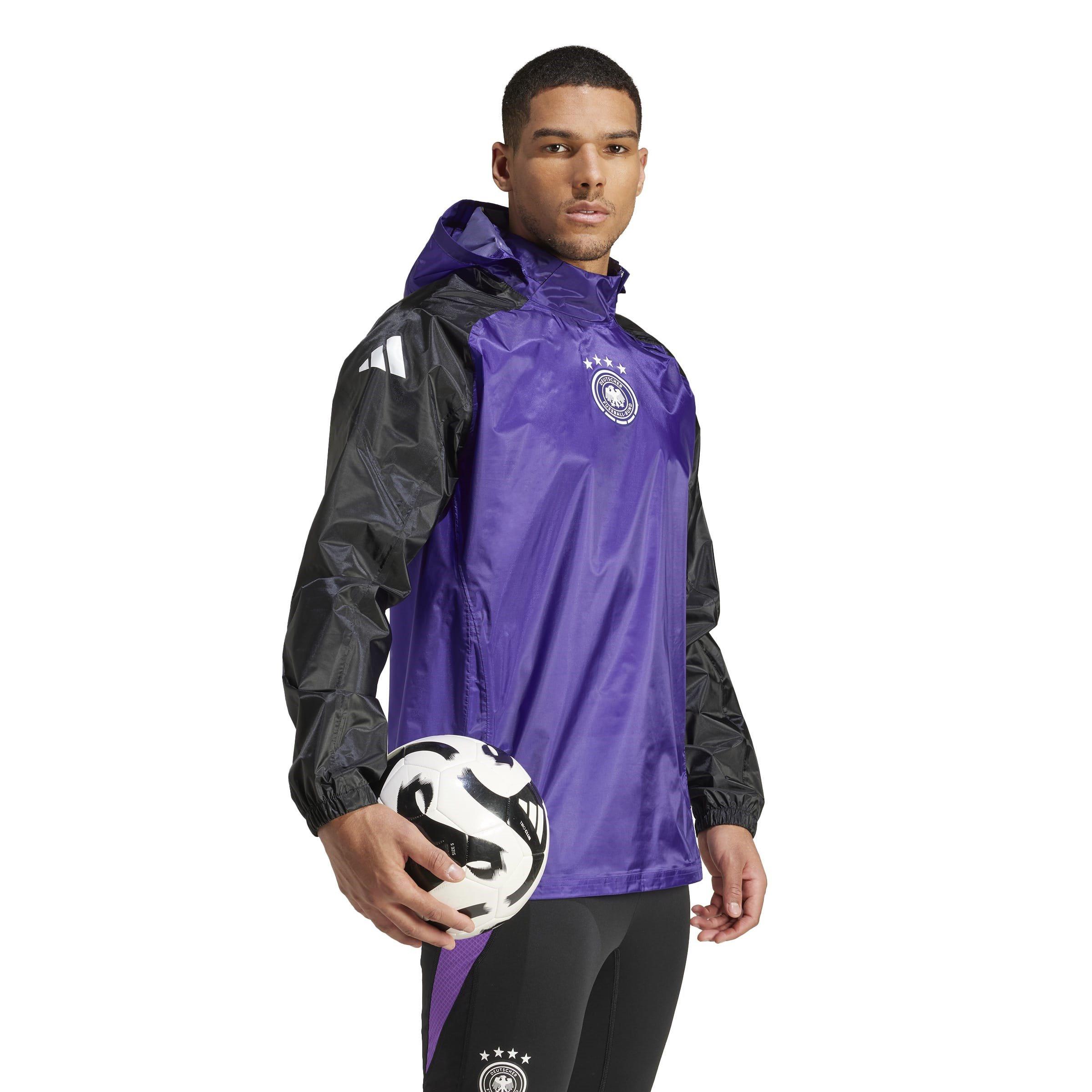 Paars - adidas - Germany Tiro 24 Pro Rain Top - 4